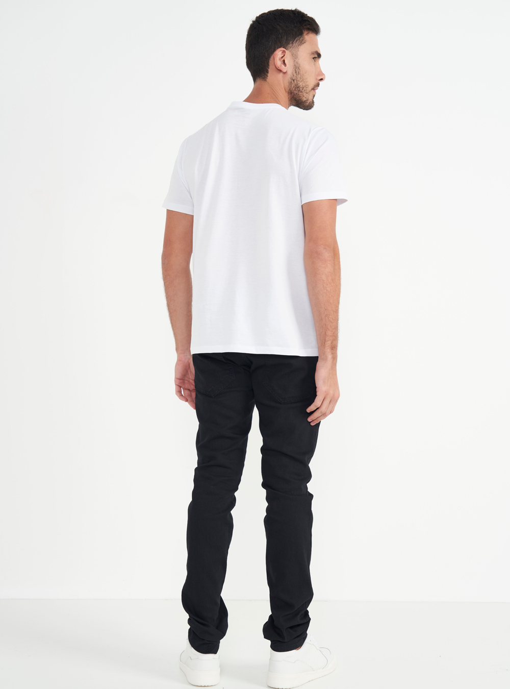 CALÇA SARJA FELIPE SKINNY 36 PRETO