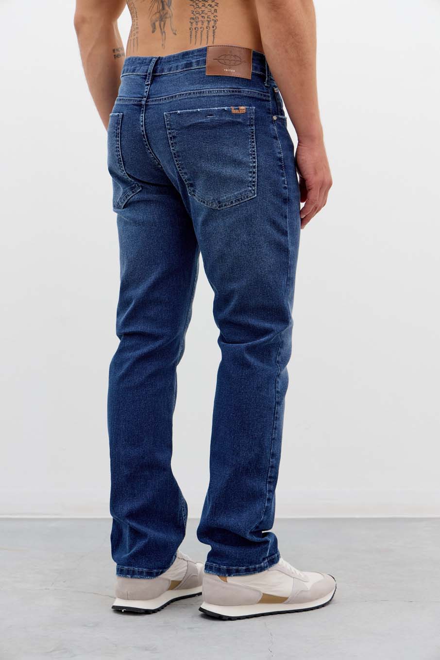 CALÇA JEANS LEO 46 INDIGO