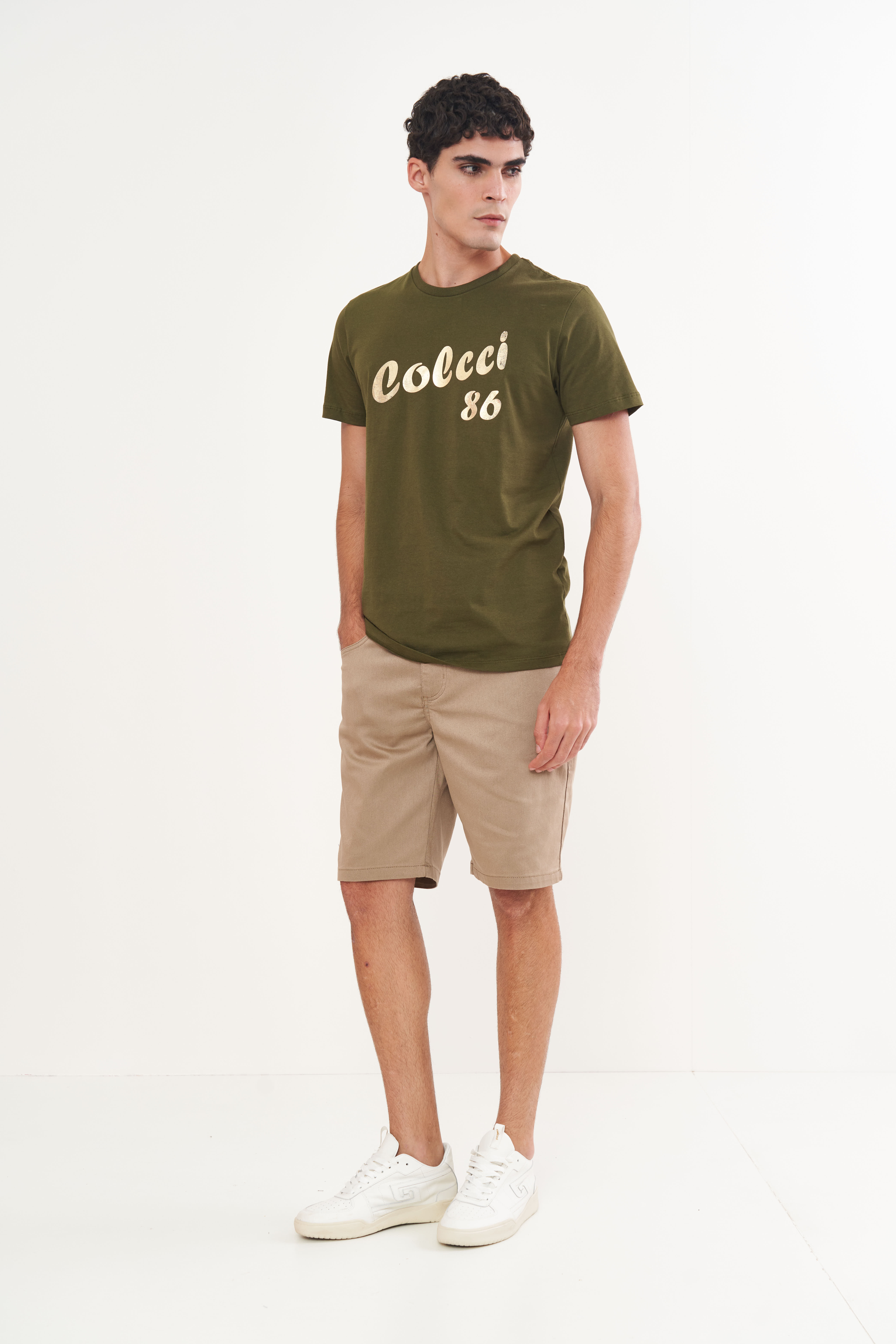 CAMISETA COLCCI G VERDE CILANTRO