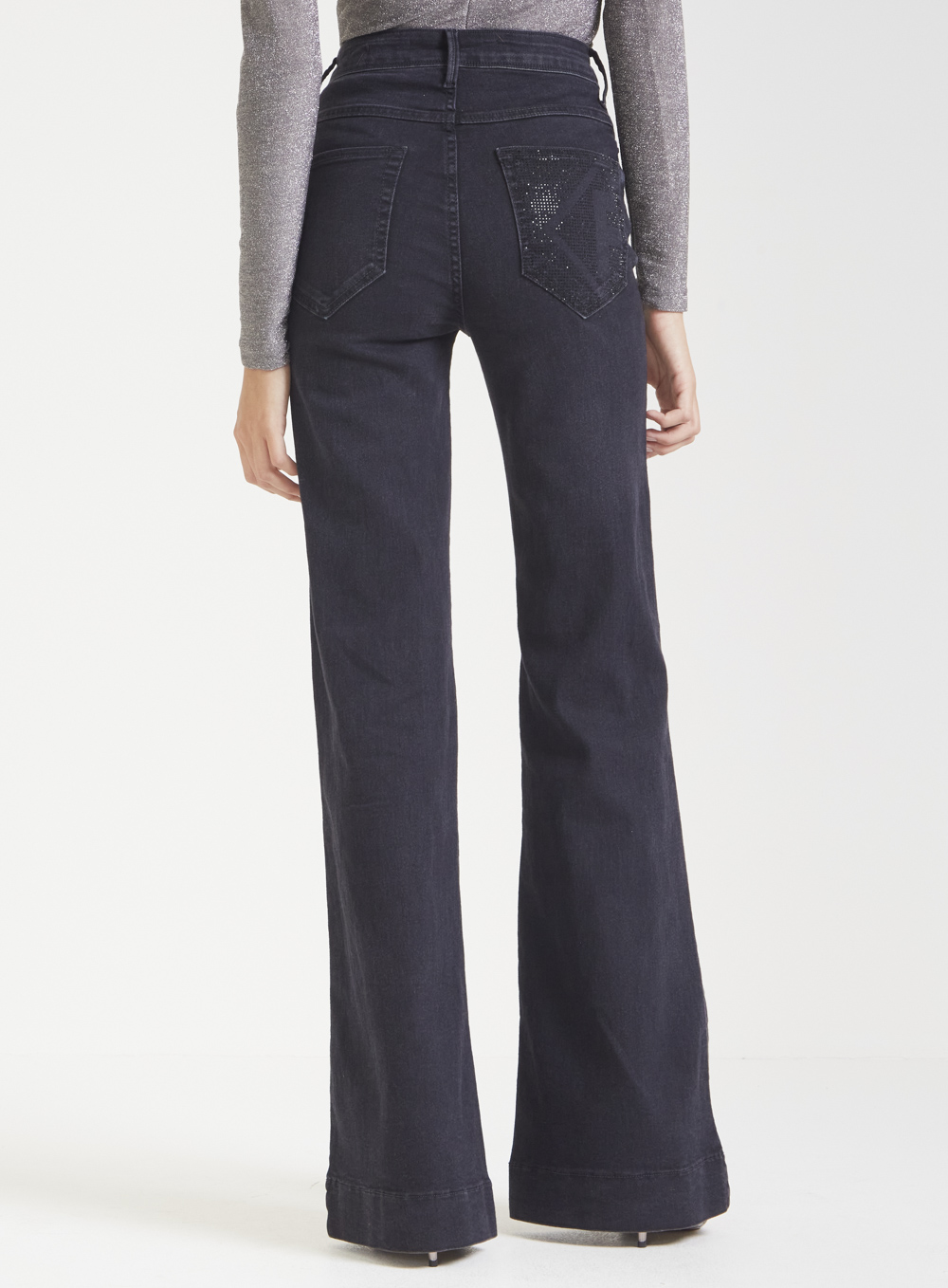 CALÇA JEANS LOUISE 36 IND.PRETO