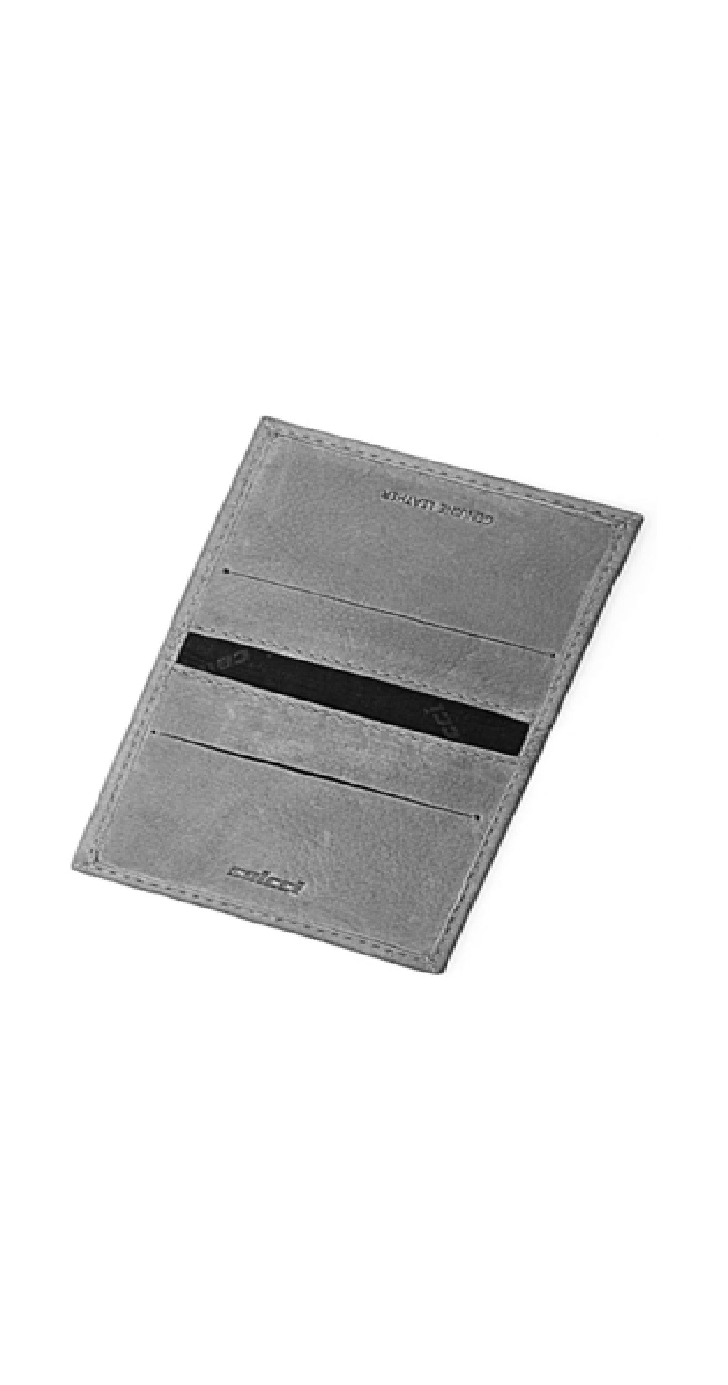 PORTA CARTAO MASC COLCCI PLACA U GRAFITE