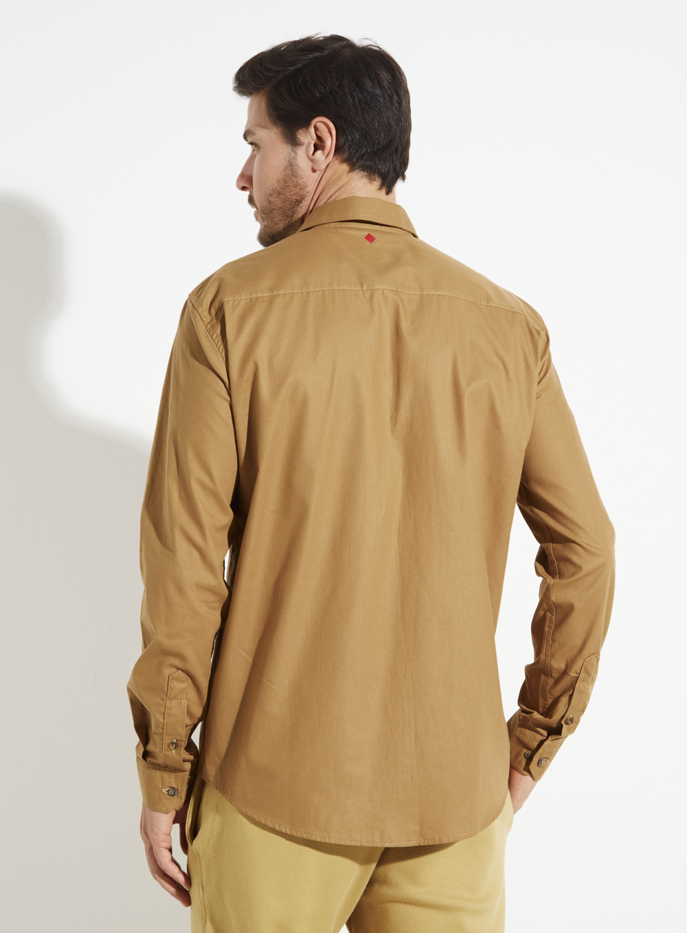 CAMISA RELAX M MARROM DELLE