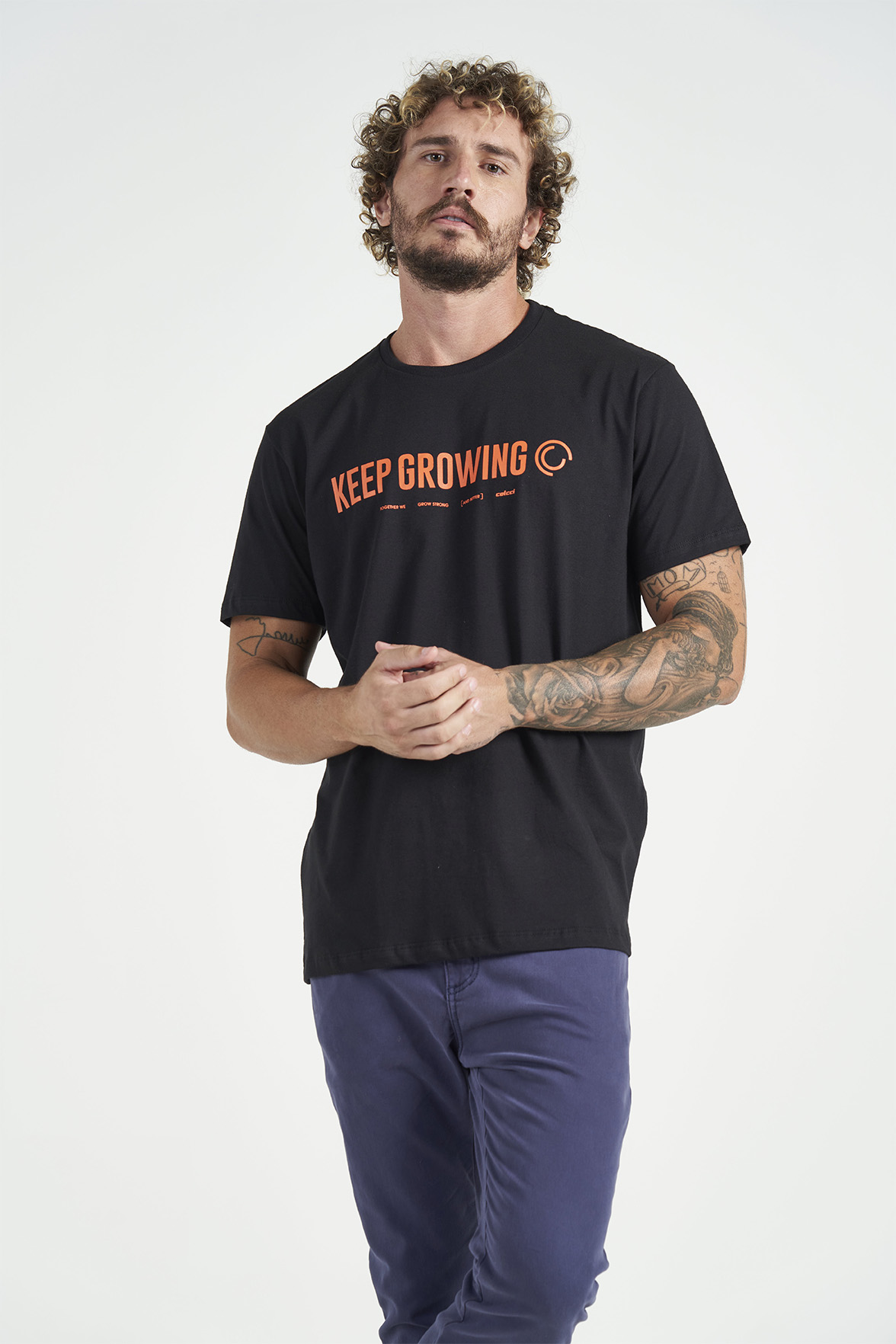 CAMISETA COLCCI M AZUL BOUCHER