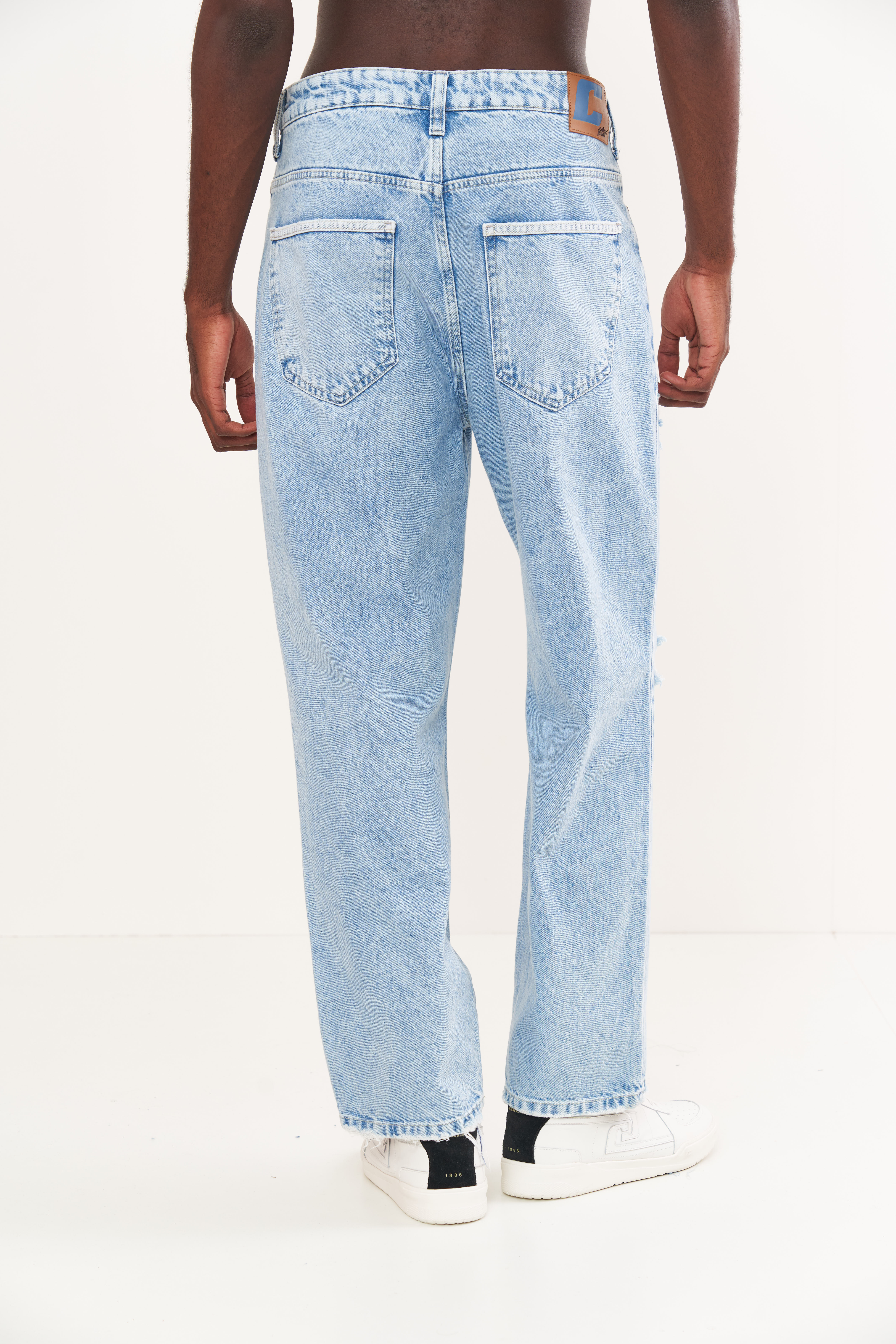 CALÇA JEANS LOOSE 40 INDIGO