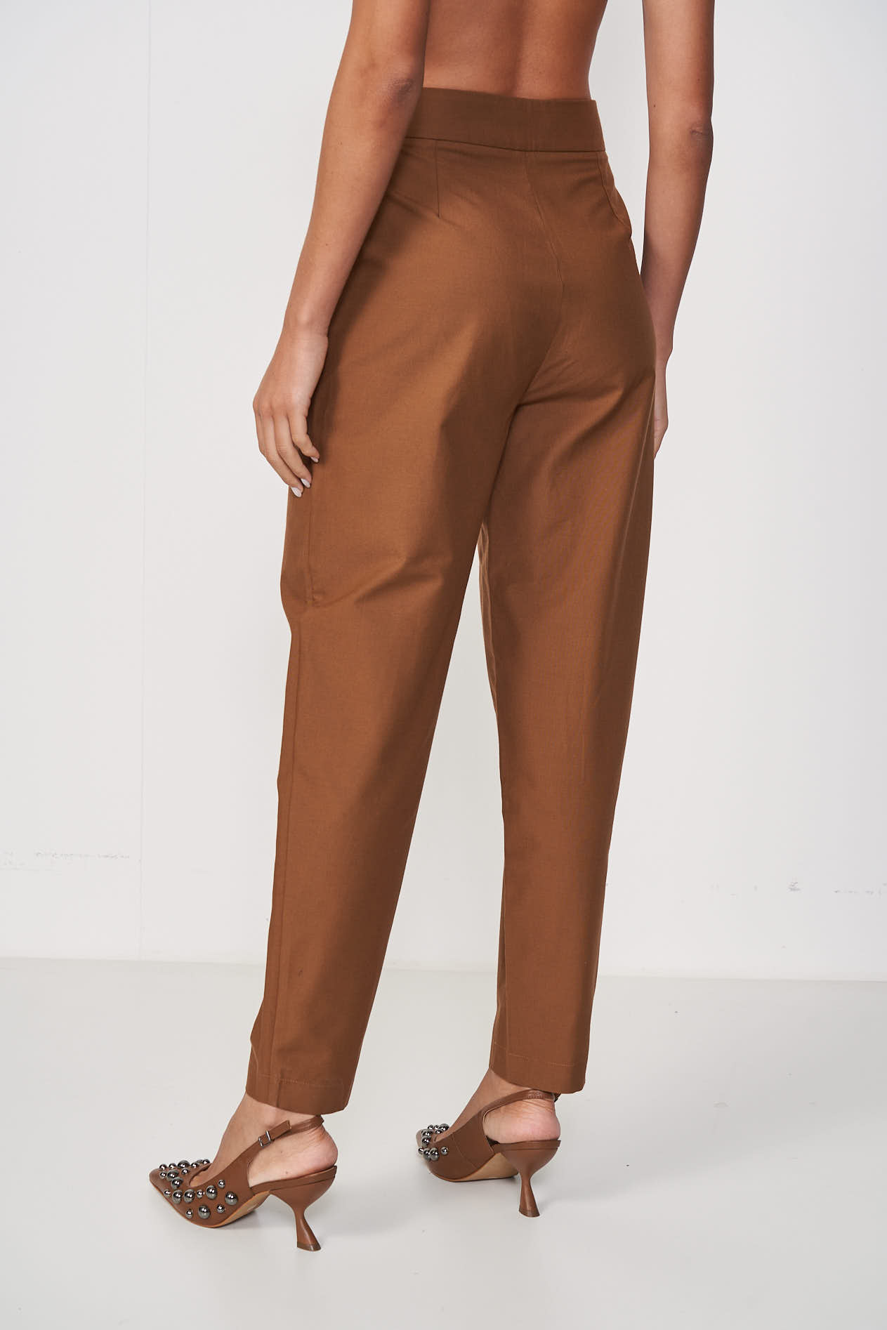 CALÇA COLCCI 40 MARROM TOFFEE BROWN