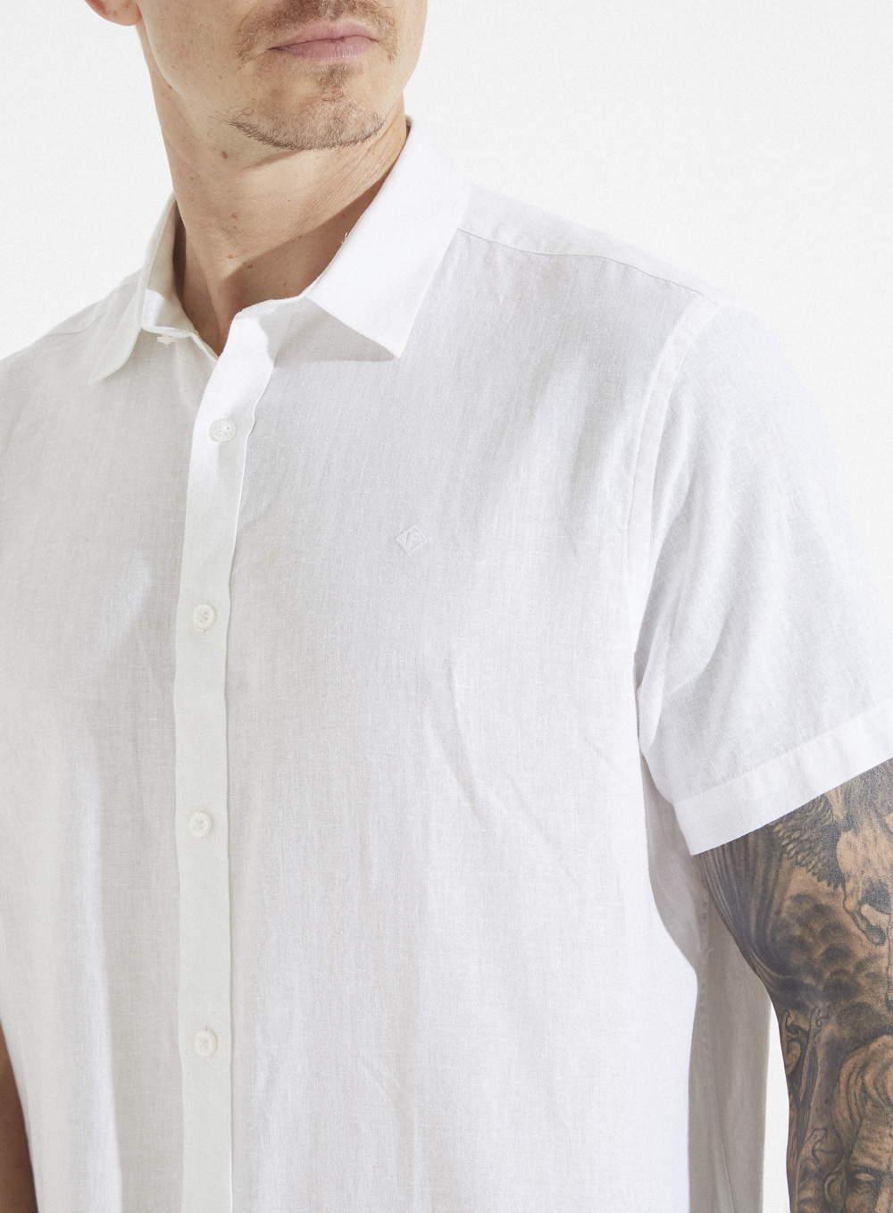 CAMISA LINHO RELAX G LARANJA MOVEON