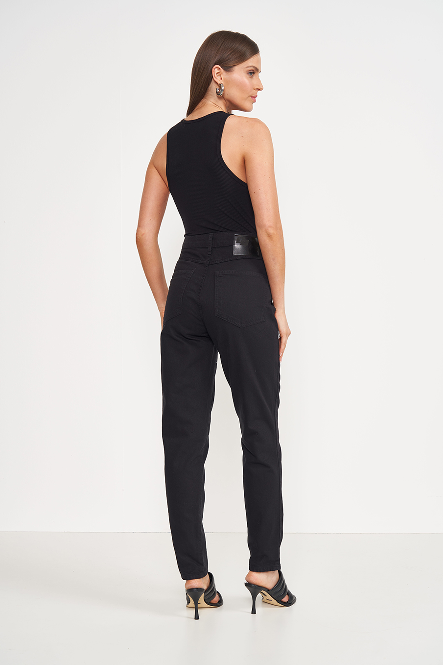 CALÇA SARJA BRUNA 44 PRETO