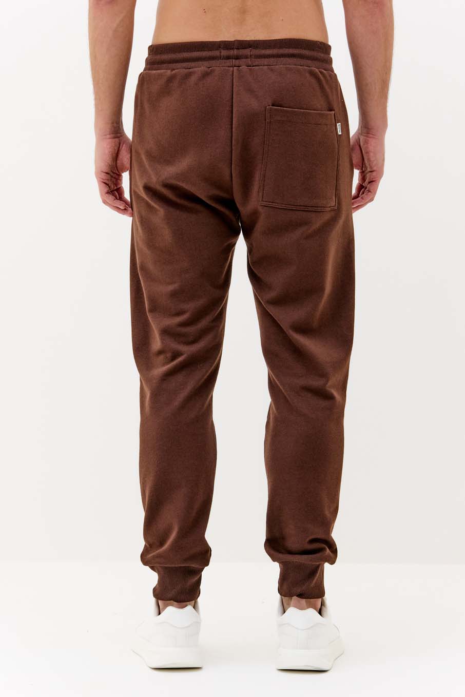 CALÇA MOLETOM M MARROM NOBUCK