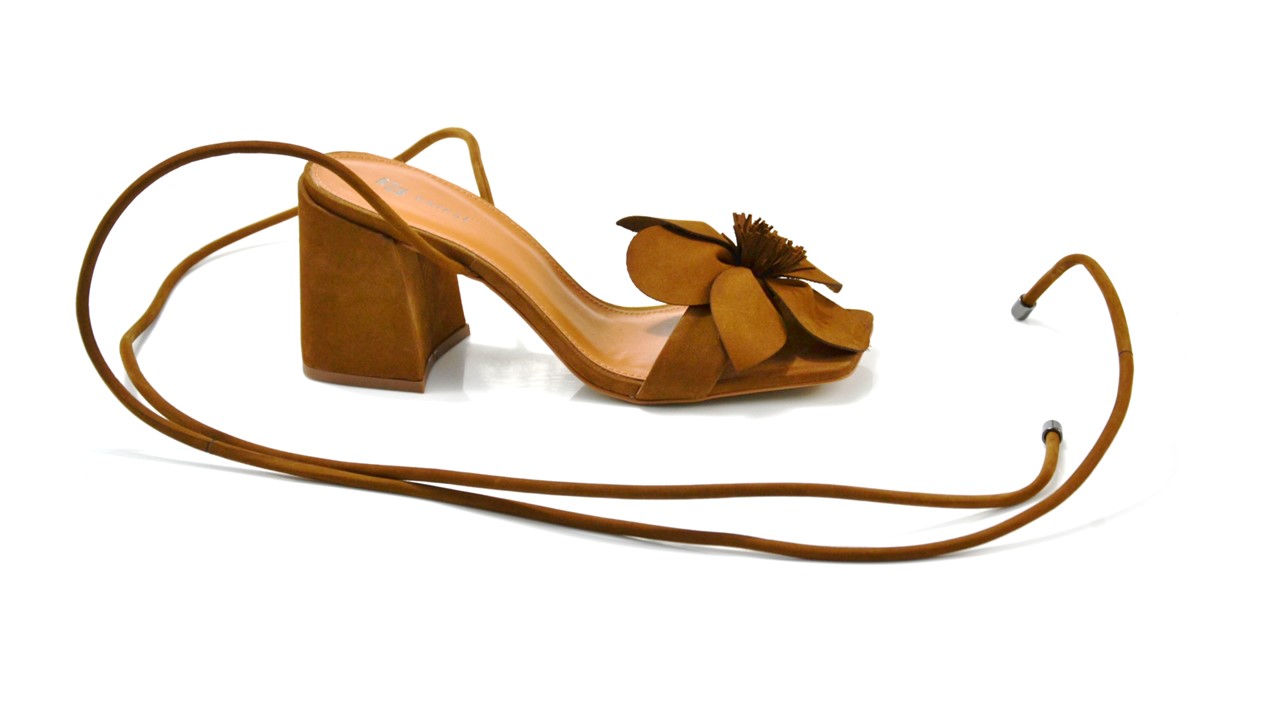 SANDÁLIA MÉDIA COLCCI FLOR 35 MARROM EVERMORE