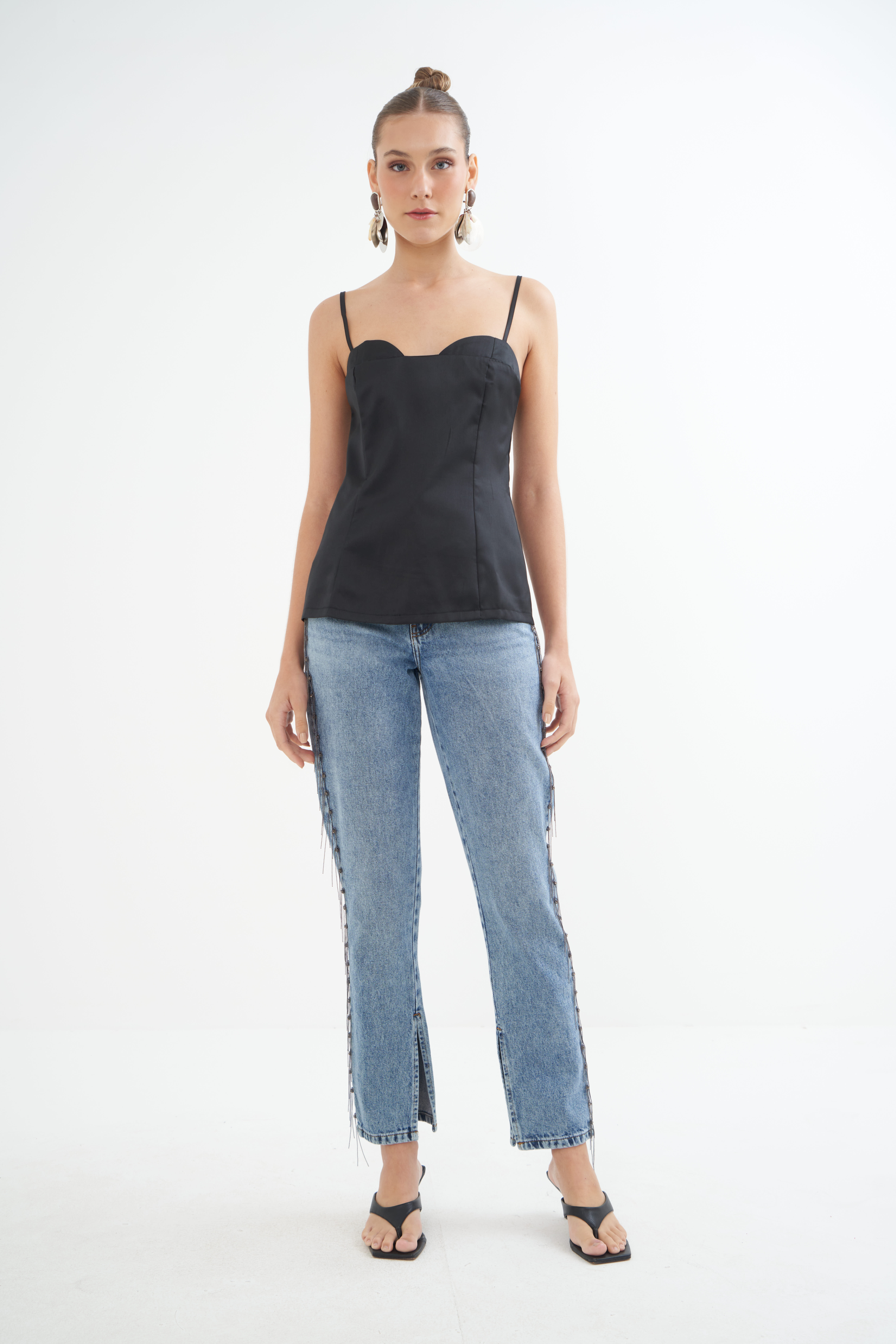 BLUSA COLCCI M PRETO