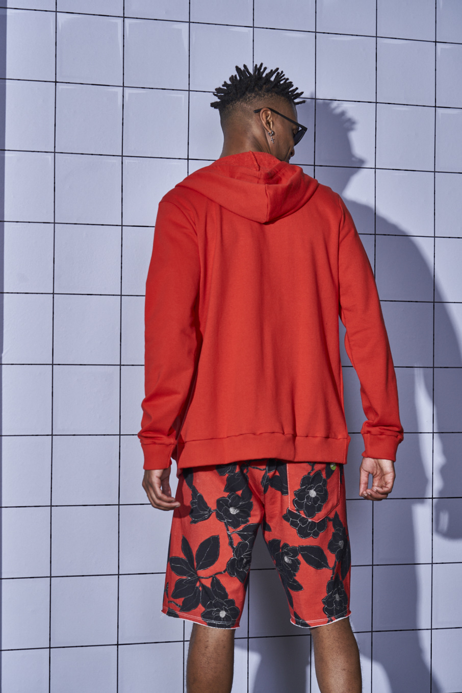 JAQUETA MOLETOM GG VERMELHO SILFES
