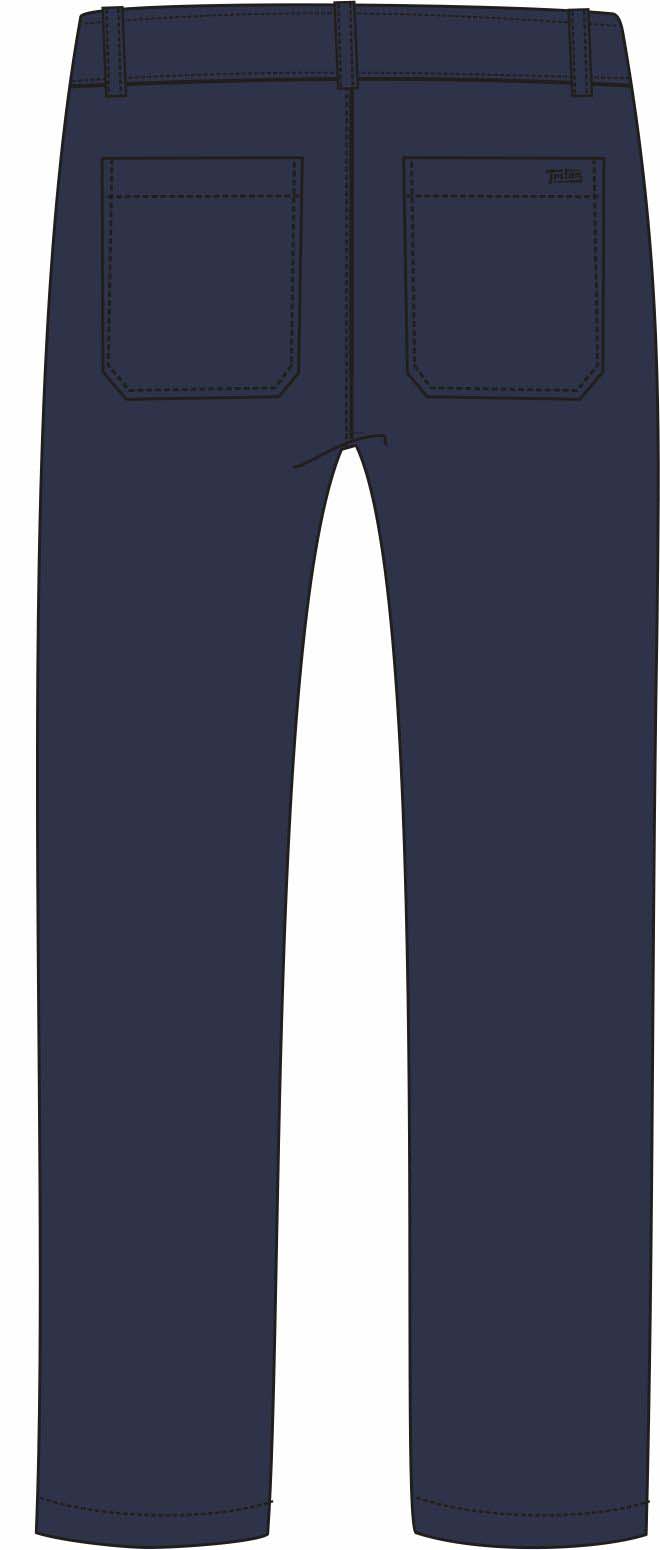 CALÇA LINHO 48 AZUL DARKNESS