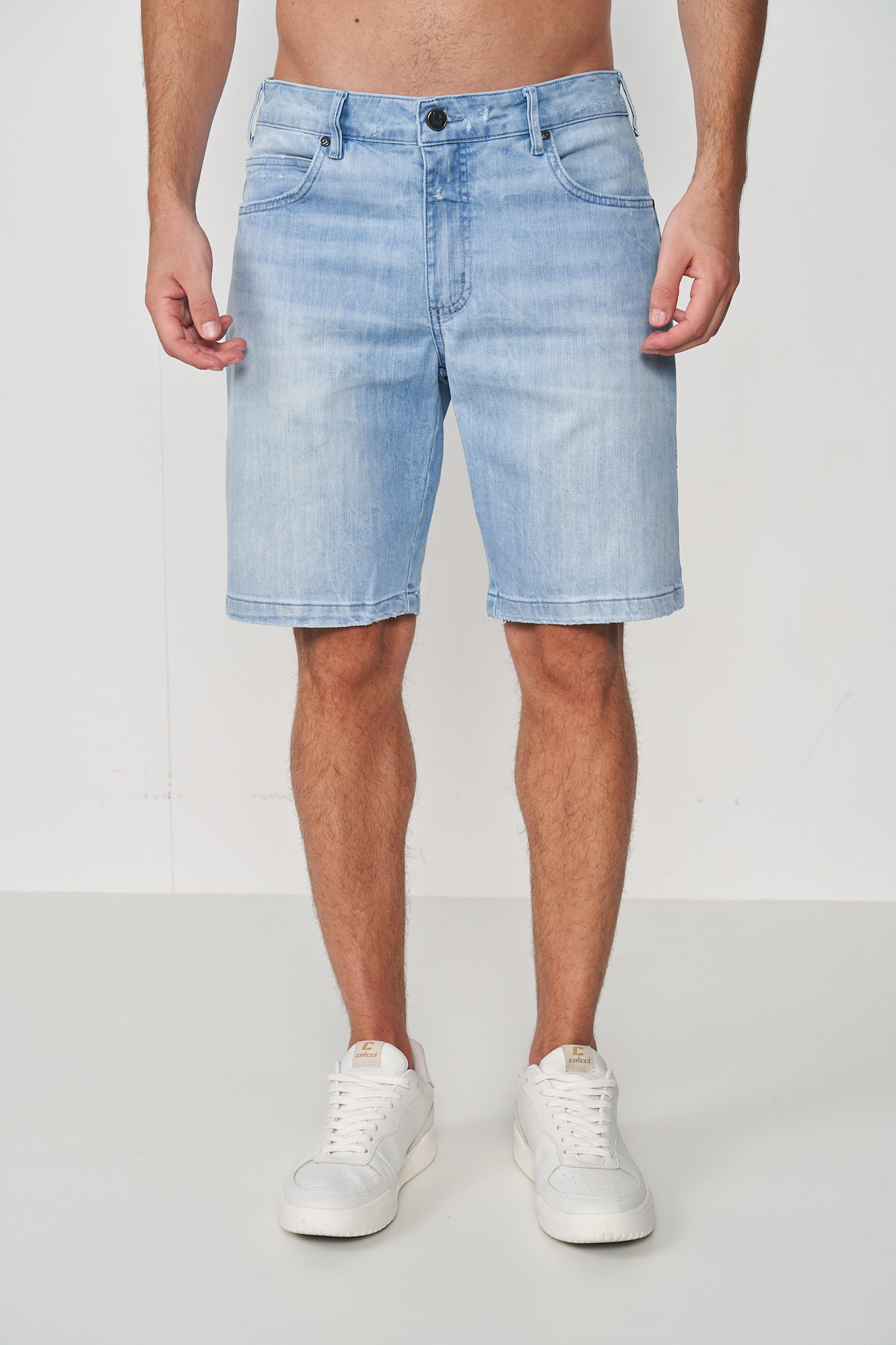 BERMUDA JEANS DAVI 40 INDIGO