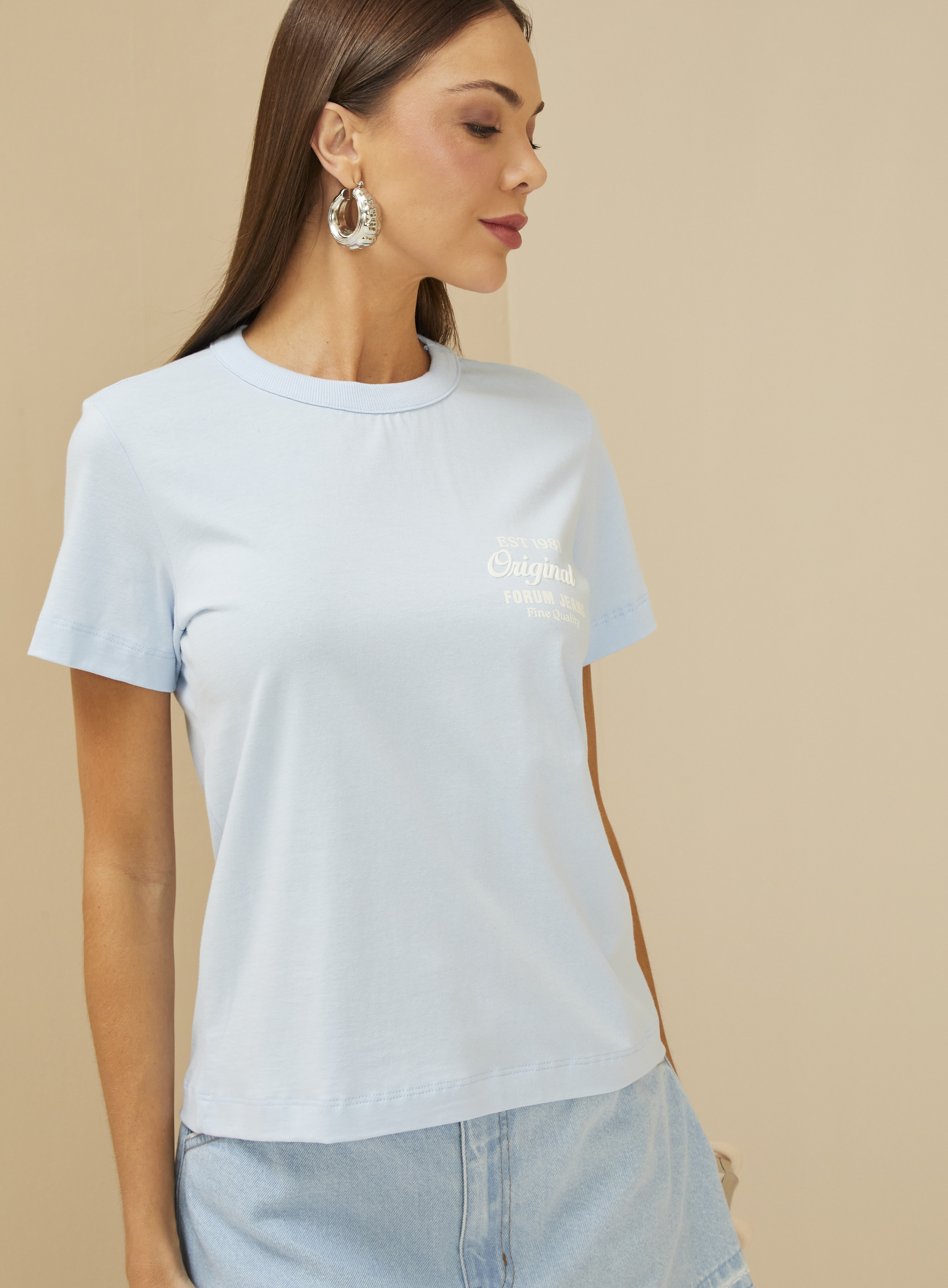 CAMISETA FORUM G AZUL SKEY