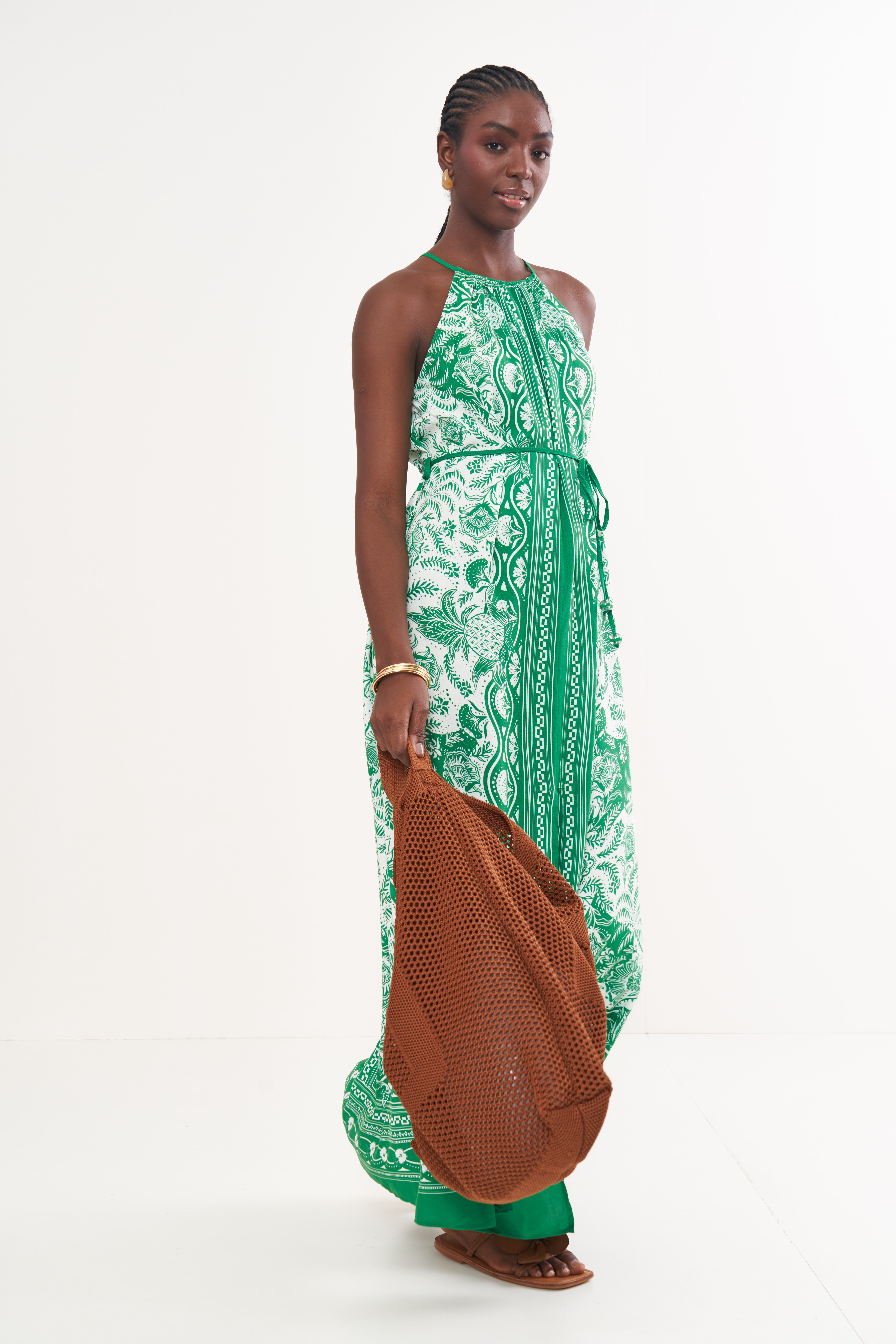 VESTIDO ESTAMPADO M TROP.RESORT II