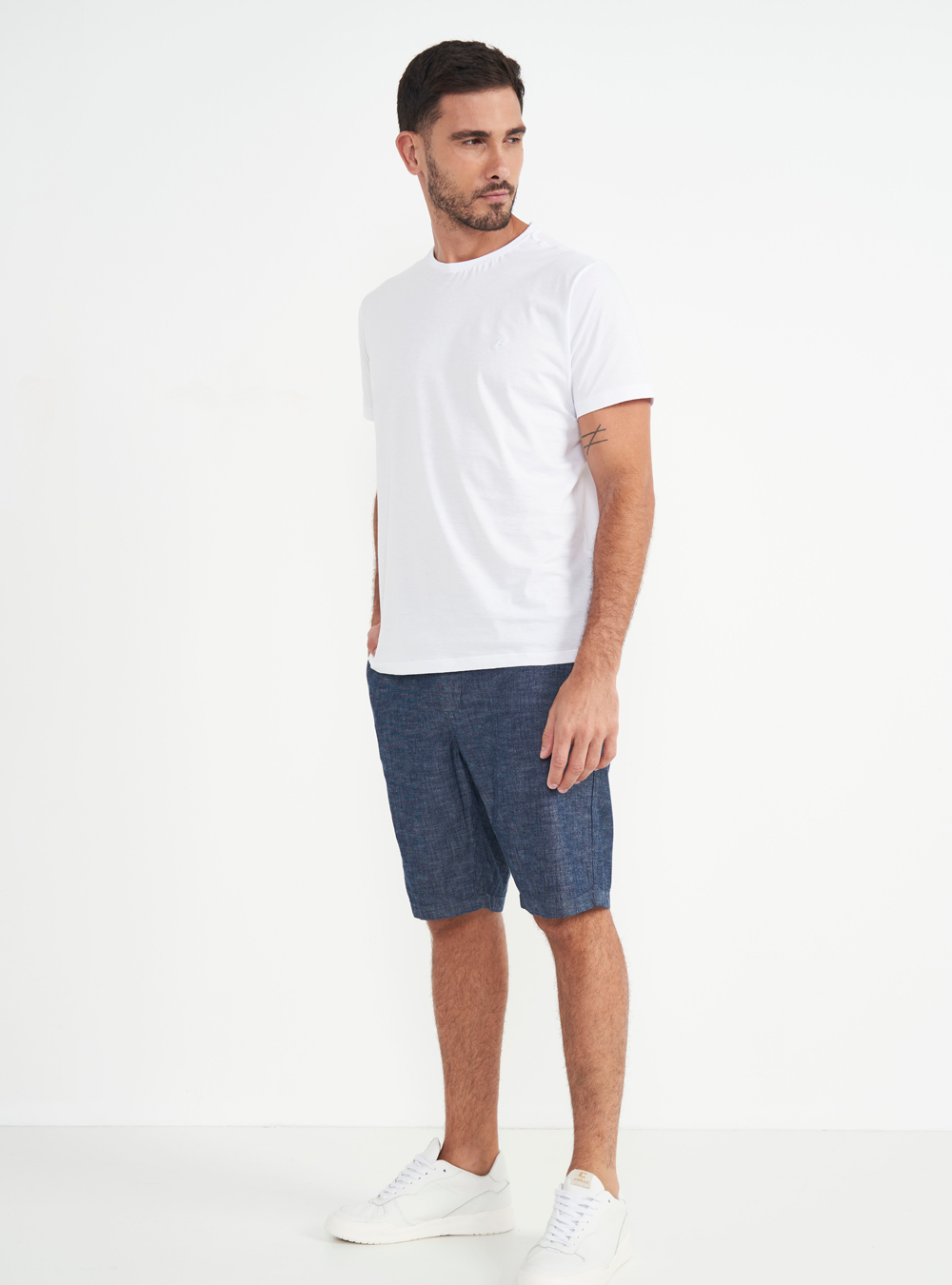 BERMUDA JEANS DAVI 38 INDIGO