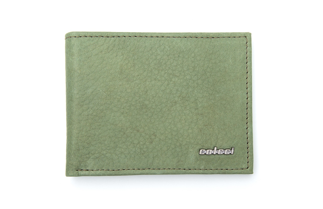CARTEIRA MASCULINA COLCCI COURO U VERDE DRAGON