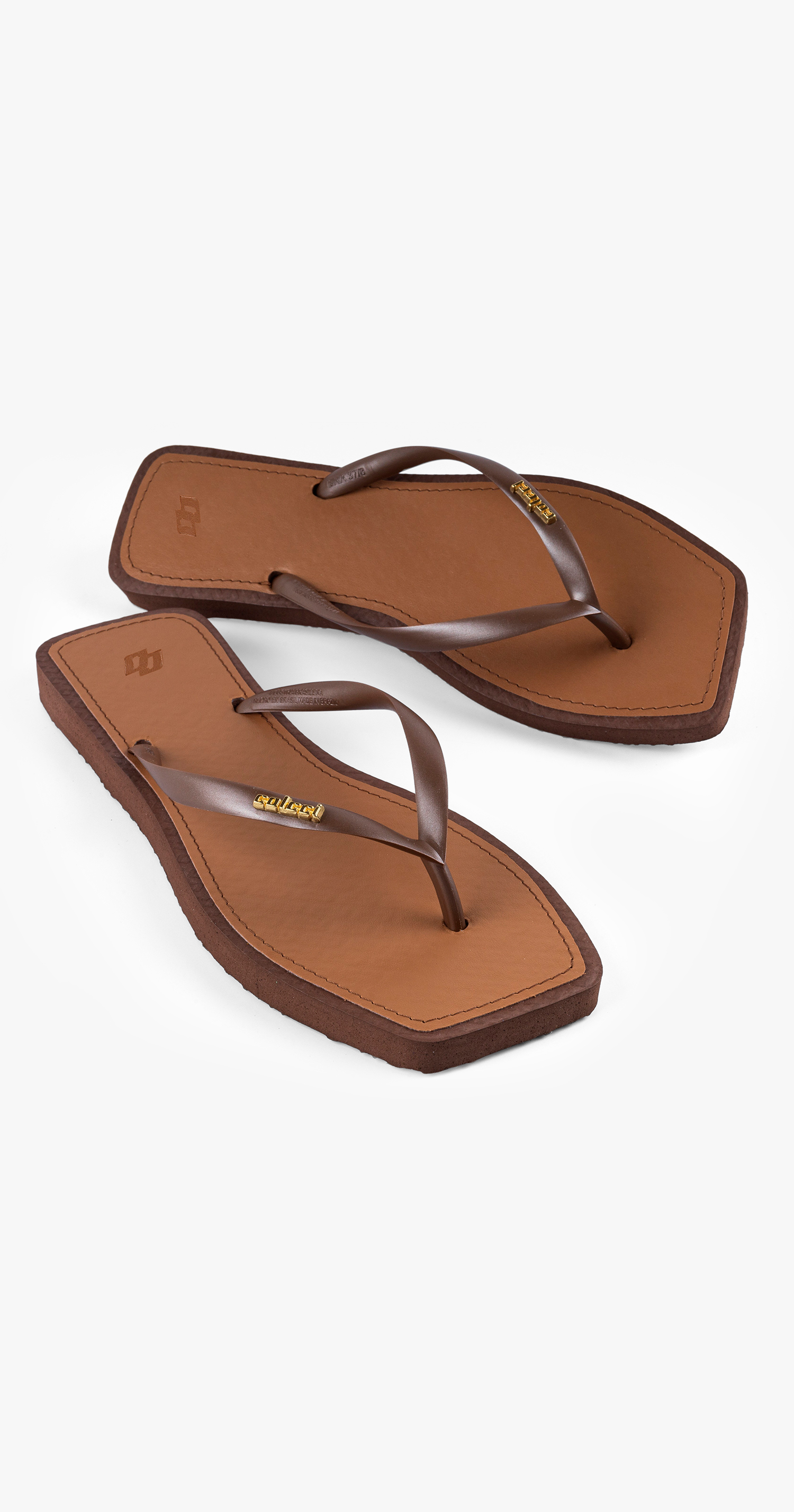CHINELO FEM COLCCI SQUARED 39-40 OURO