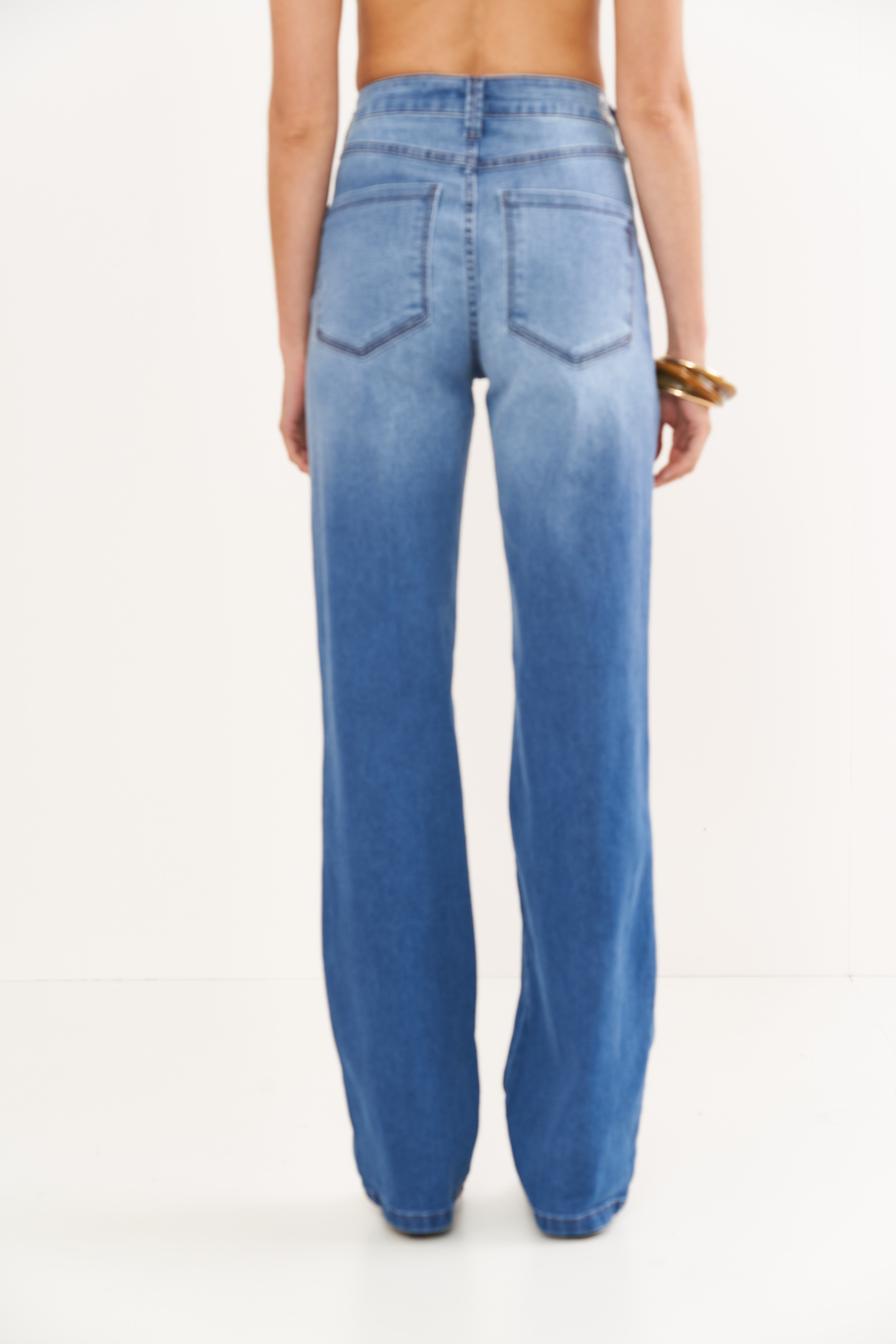 CALÇA JEANS JULIETTE STRECH 42 INDIGO