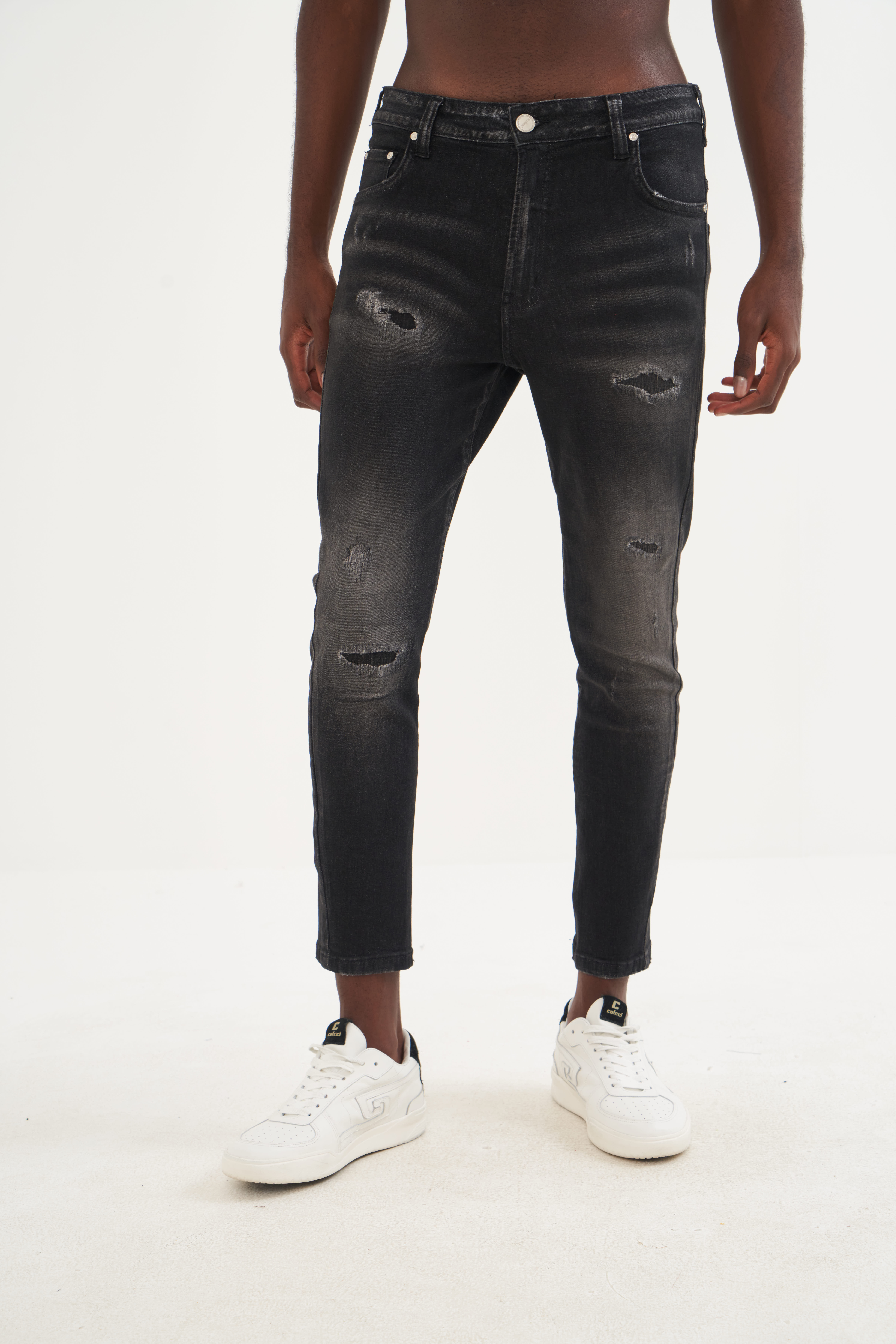 CALÇA JEANS SKINNY HYPE 44 IND.PRETO