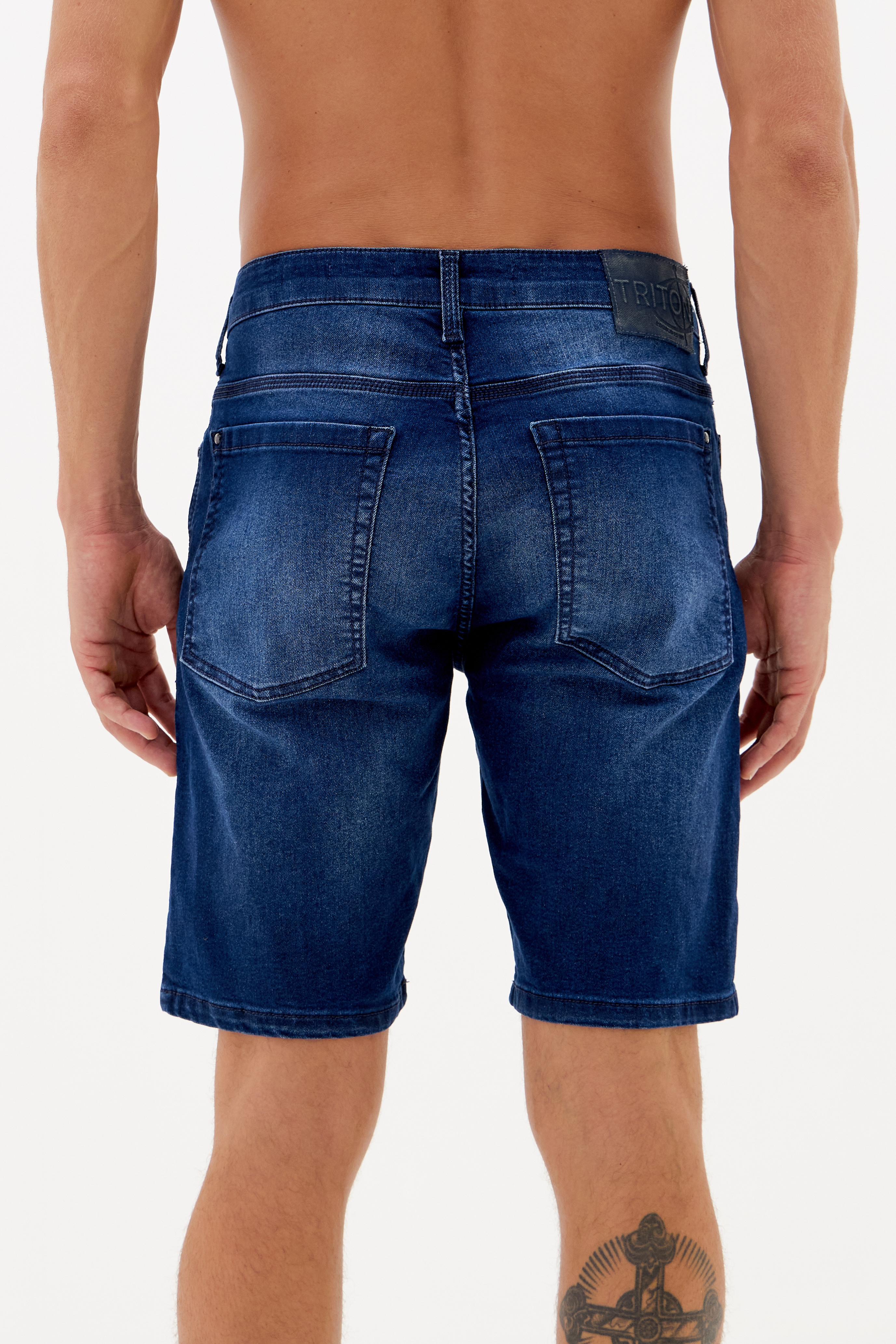 BERMUDA JEANS YURI 40 INDIGO