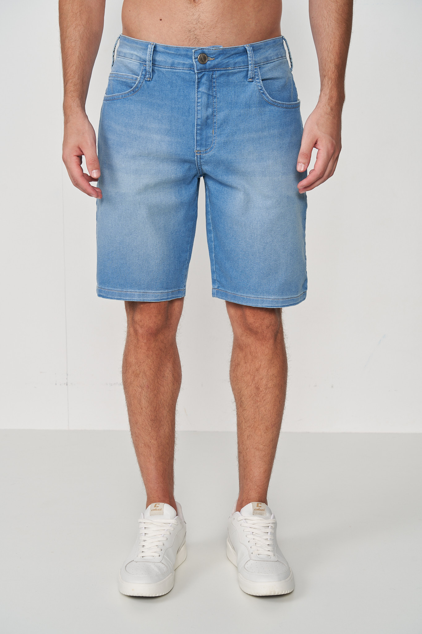 BERMUDA JEANS DAVI 40 INDIGO