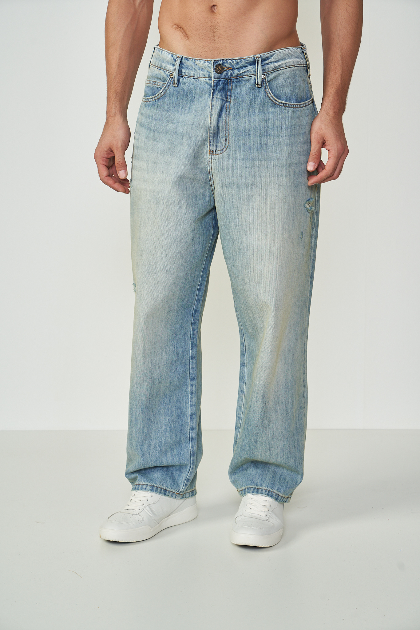 CALÇA JEANS LOOSE 42 INDIGO
