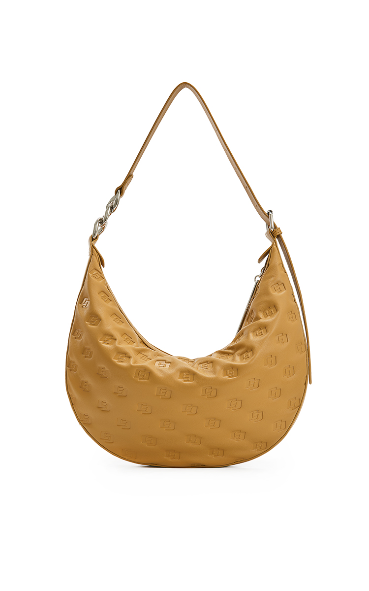 BOLSA COLCCI FEM MEIA LUA PILLOW U MARROM EBBELA