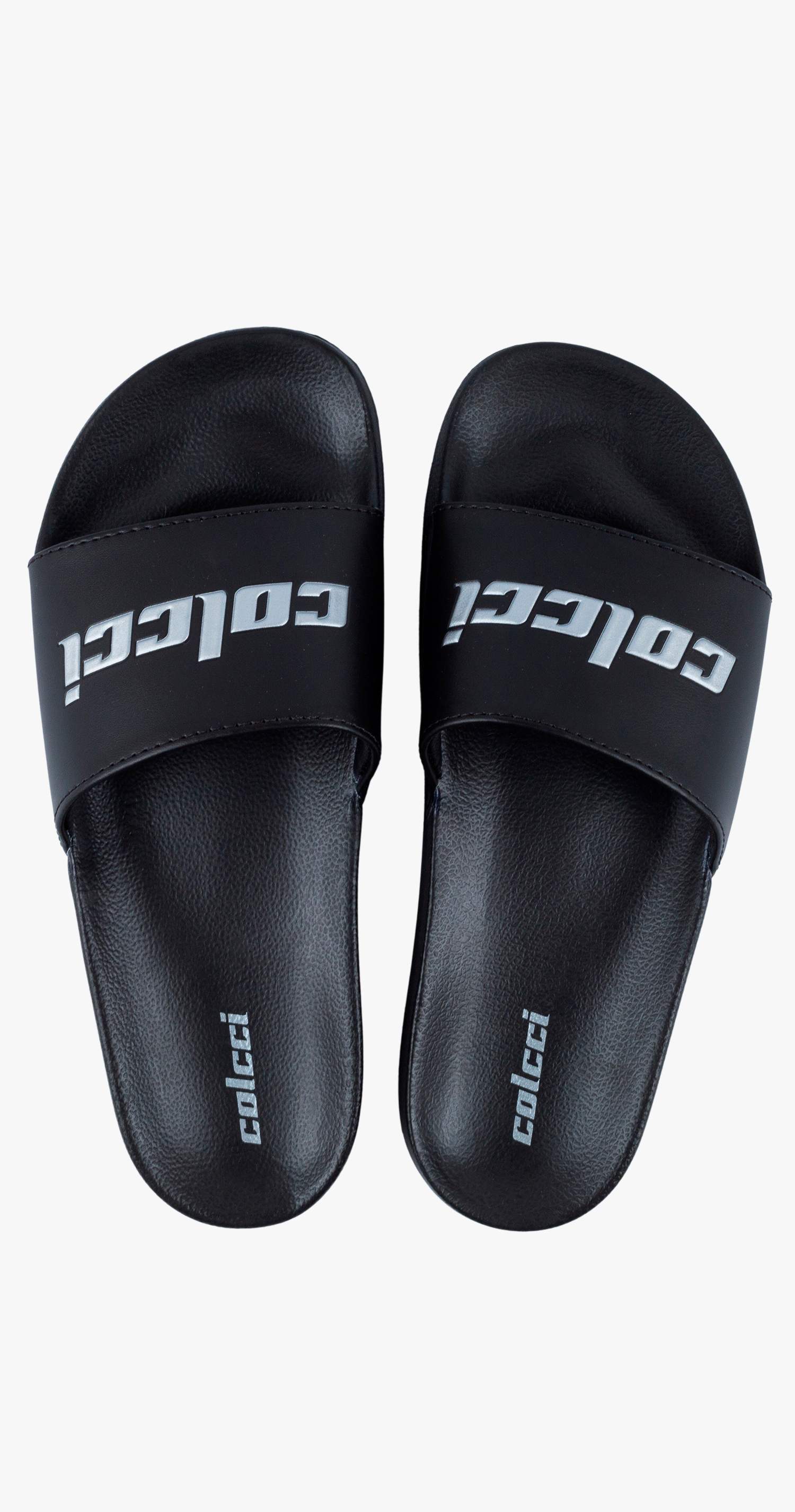CHINELO UNISSEX SLIDE COLCCI 33-34 PRETO