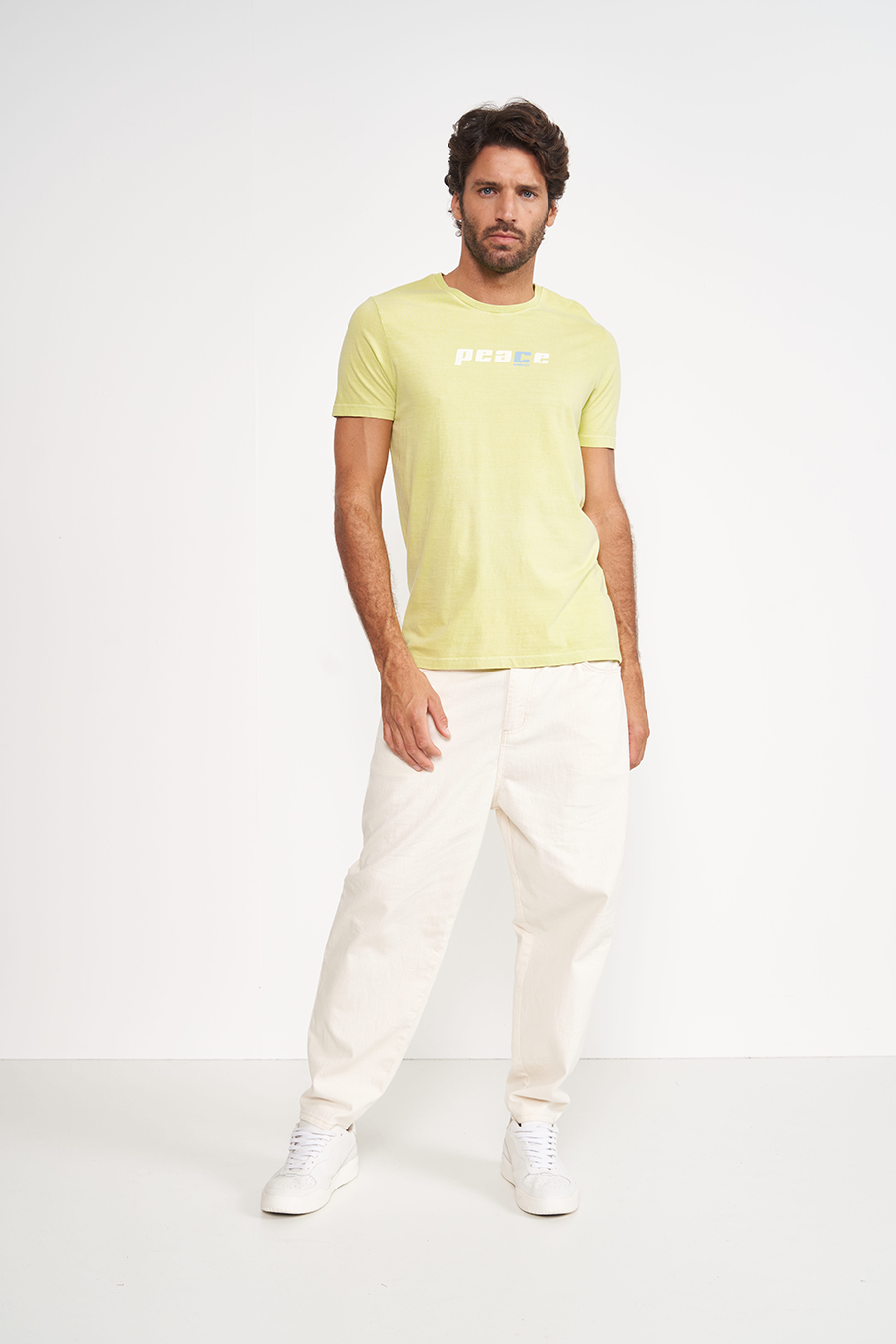 CAMISETA COLCCI M VERDE PLAYA VIS