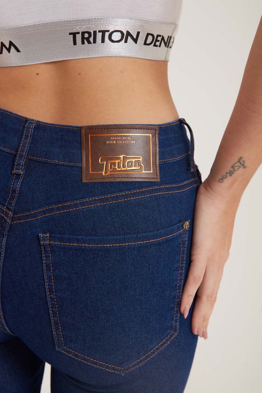 CALÇA JEANS GRACIANE 38 INDIGO
