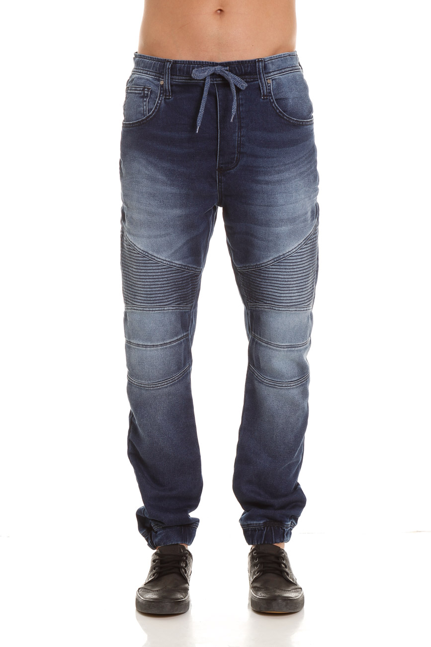 CALCA JEANS JOGGING 38 INDIGO