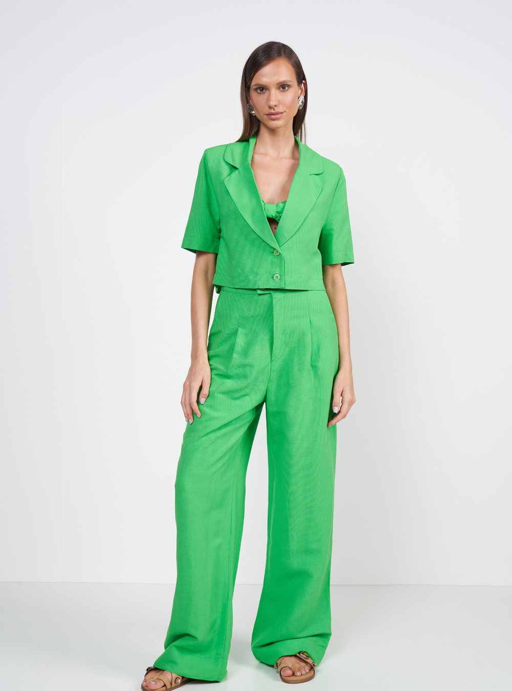 TOP COLCCI 36 VERDE VEGAN