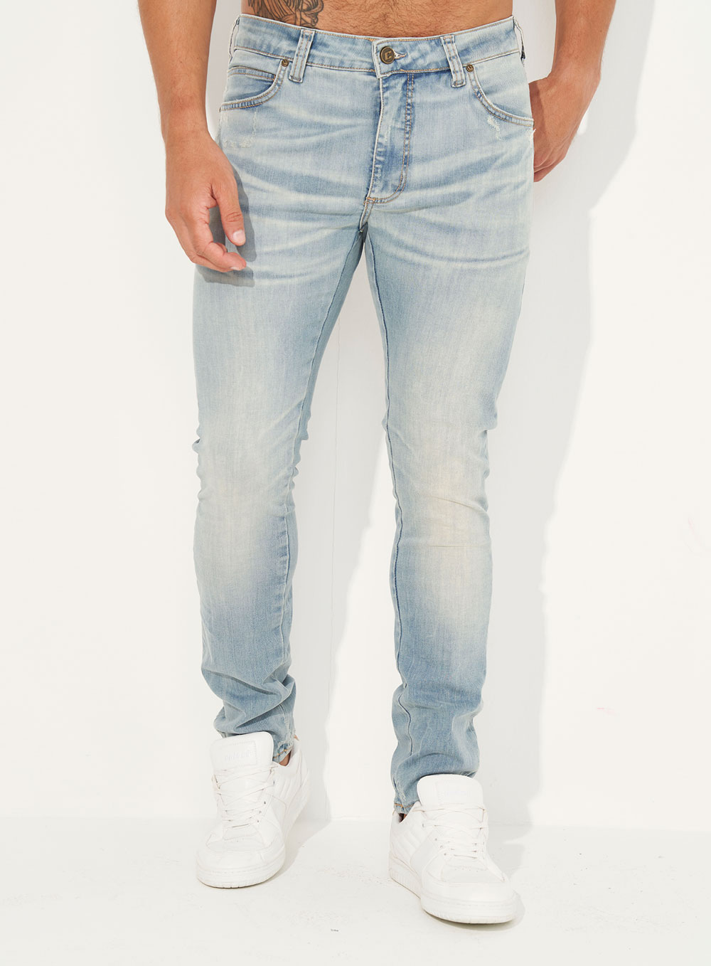 CALÇA JEANS FELIPE SKINNY 50 INDIGO