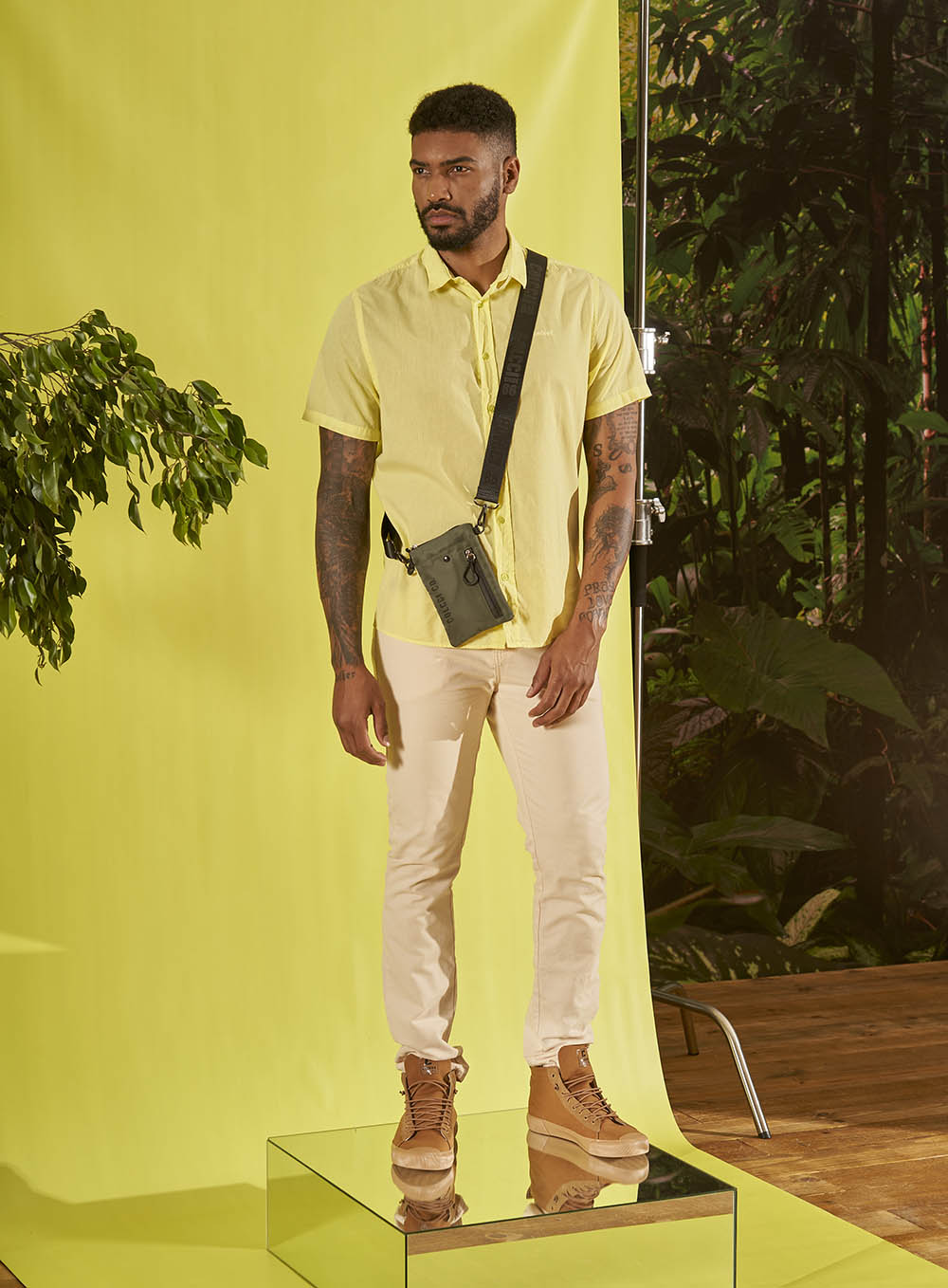 CALÇA SARJA FELIPE 40 BRANCO