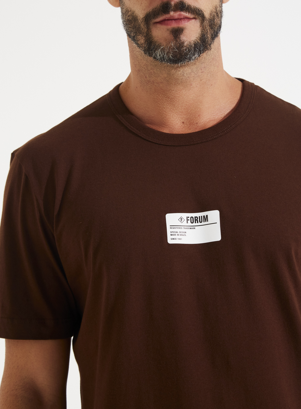 CAMISETA FORUM M MARROM NOBUCK