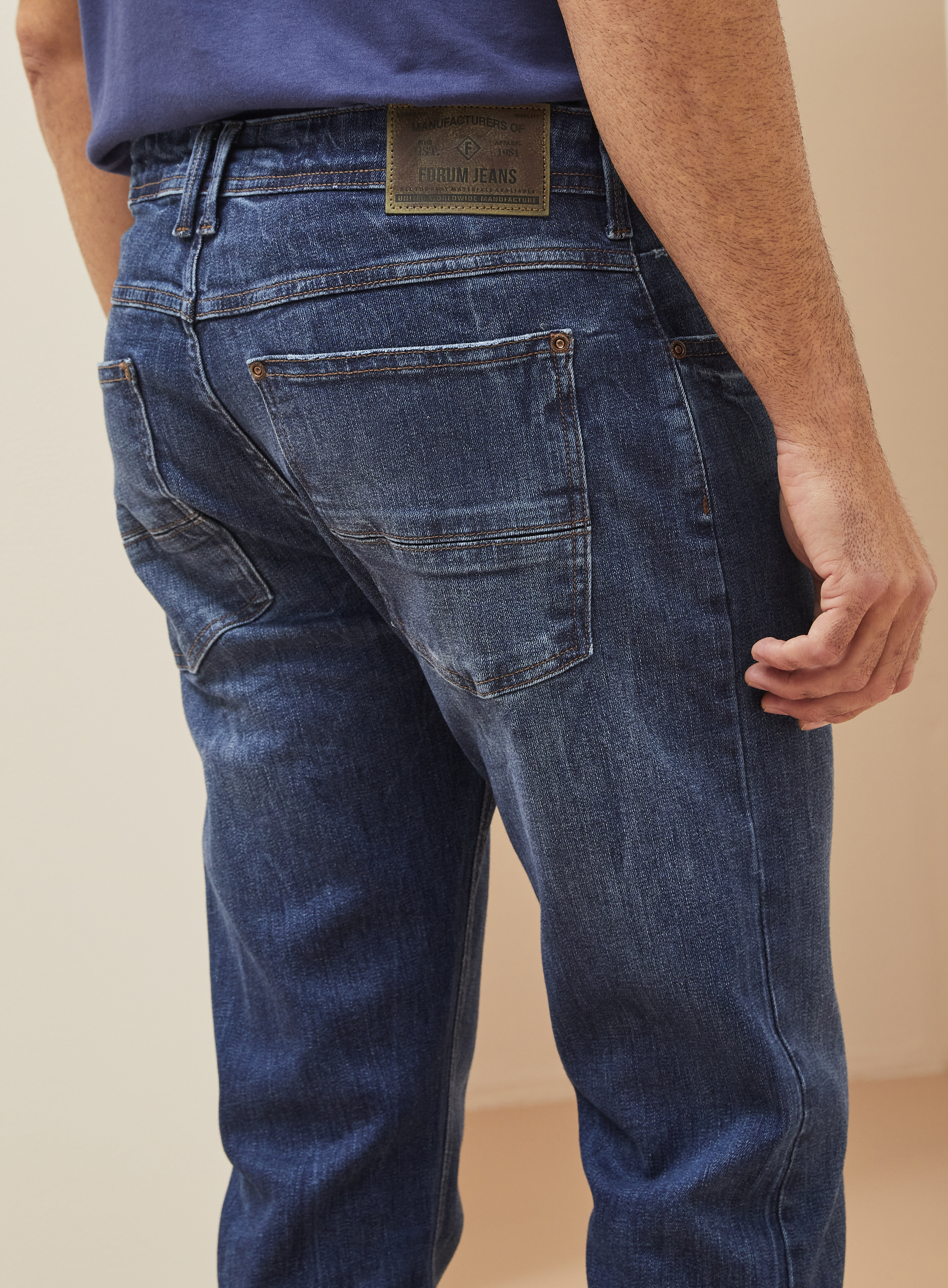 CALÇA JEANS PAUL SLIM 40 INDIGO