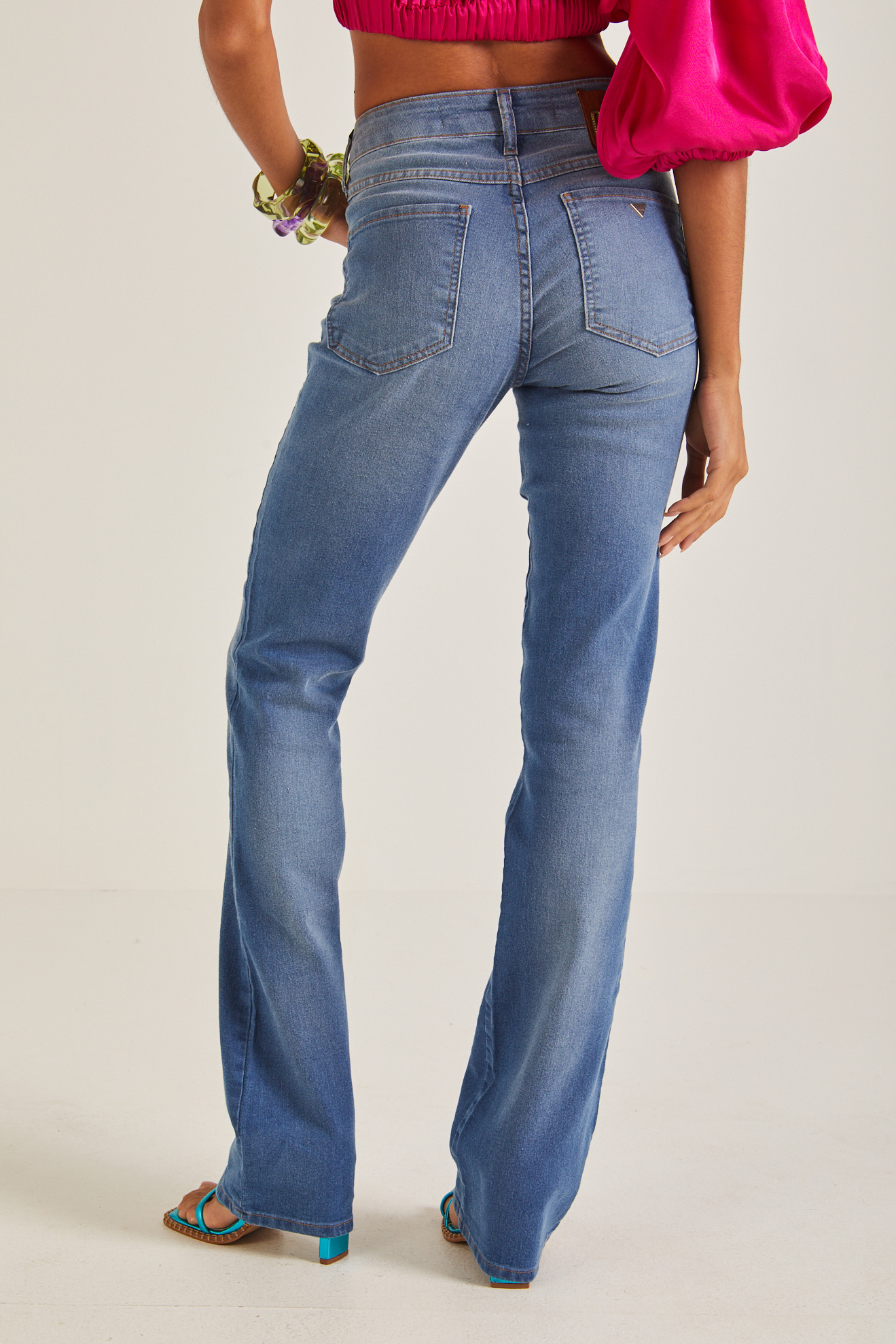 CALÇA JEANS BIA 44 INDIGO