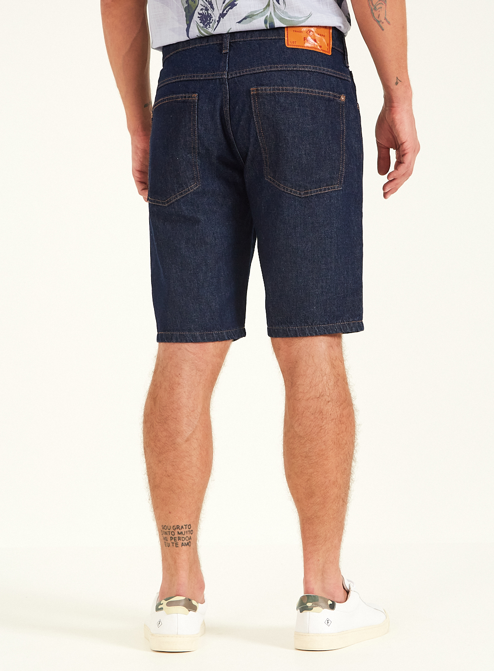 BERMUDA JEANS PAUL SLIM 52 INDIGO