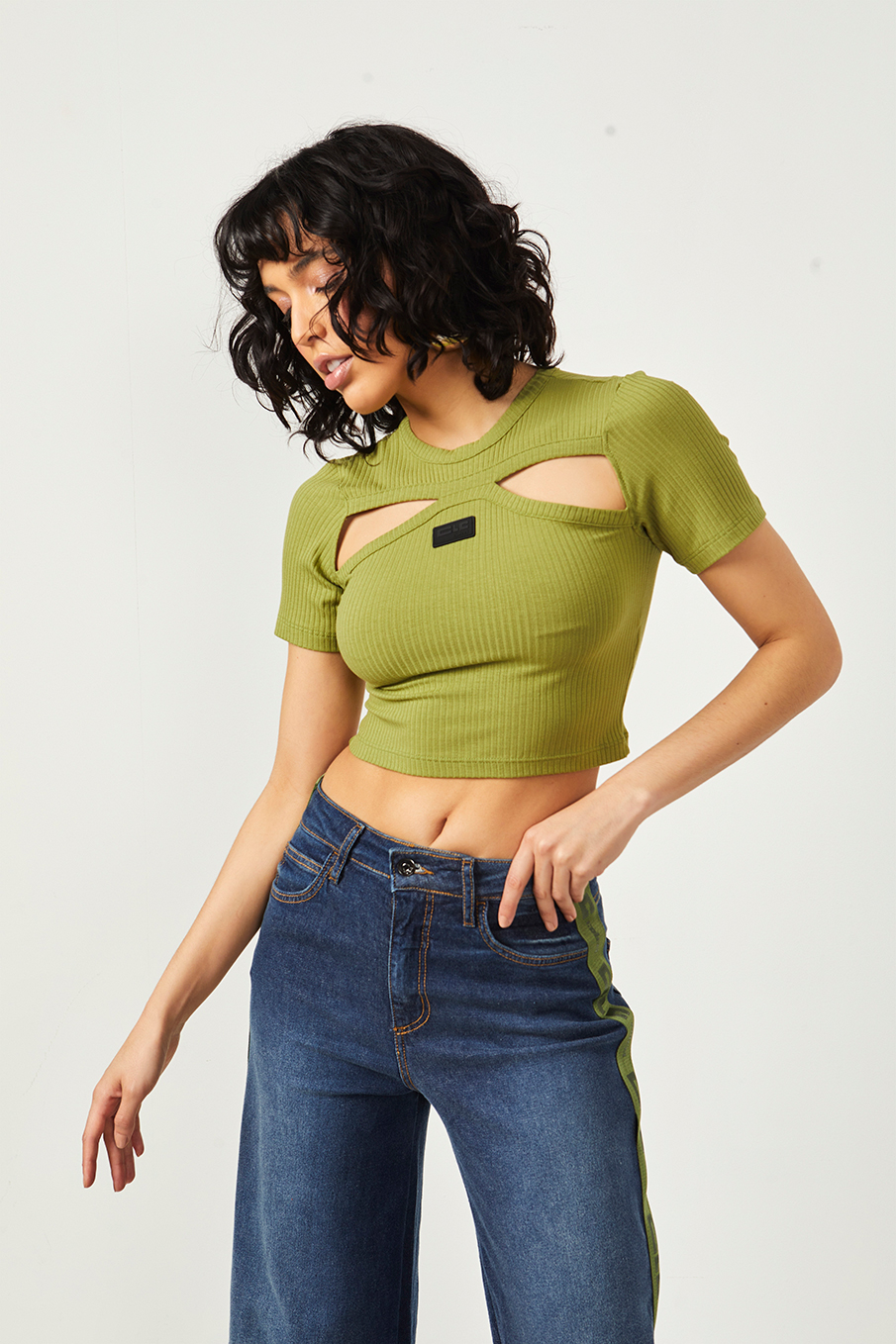 BLUSA CANELADA M PRETO