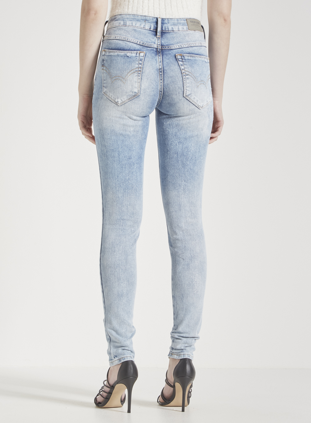CALÇA JEANS MARISA SKINNY 36 INDIGO
