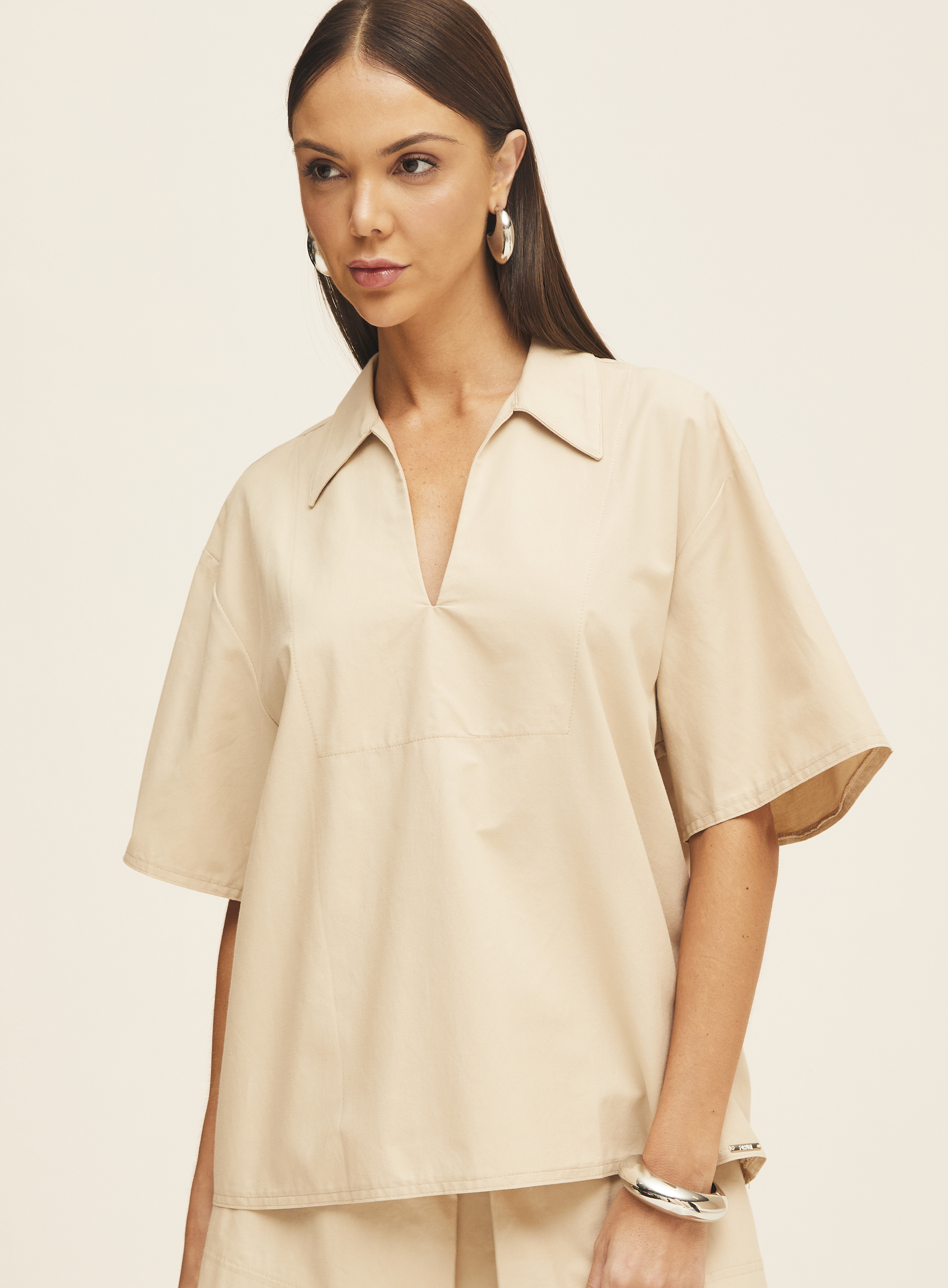 BLUSA FORUM M BEGE PILAR