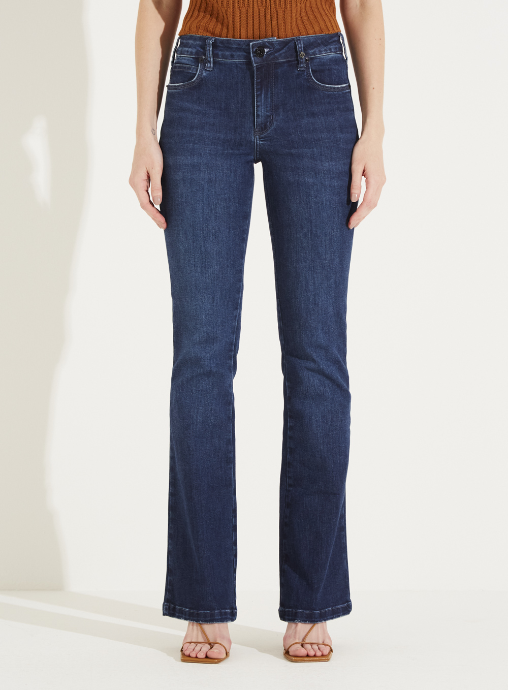 CALÇA JEANS MARISA BOOT CUT 44 INDIGO