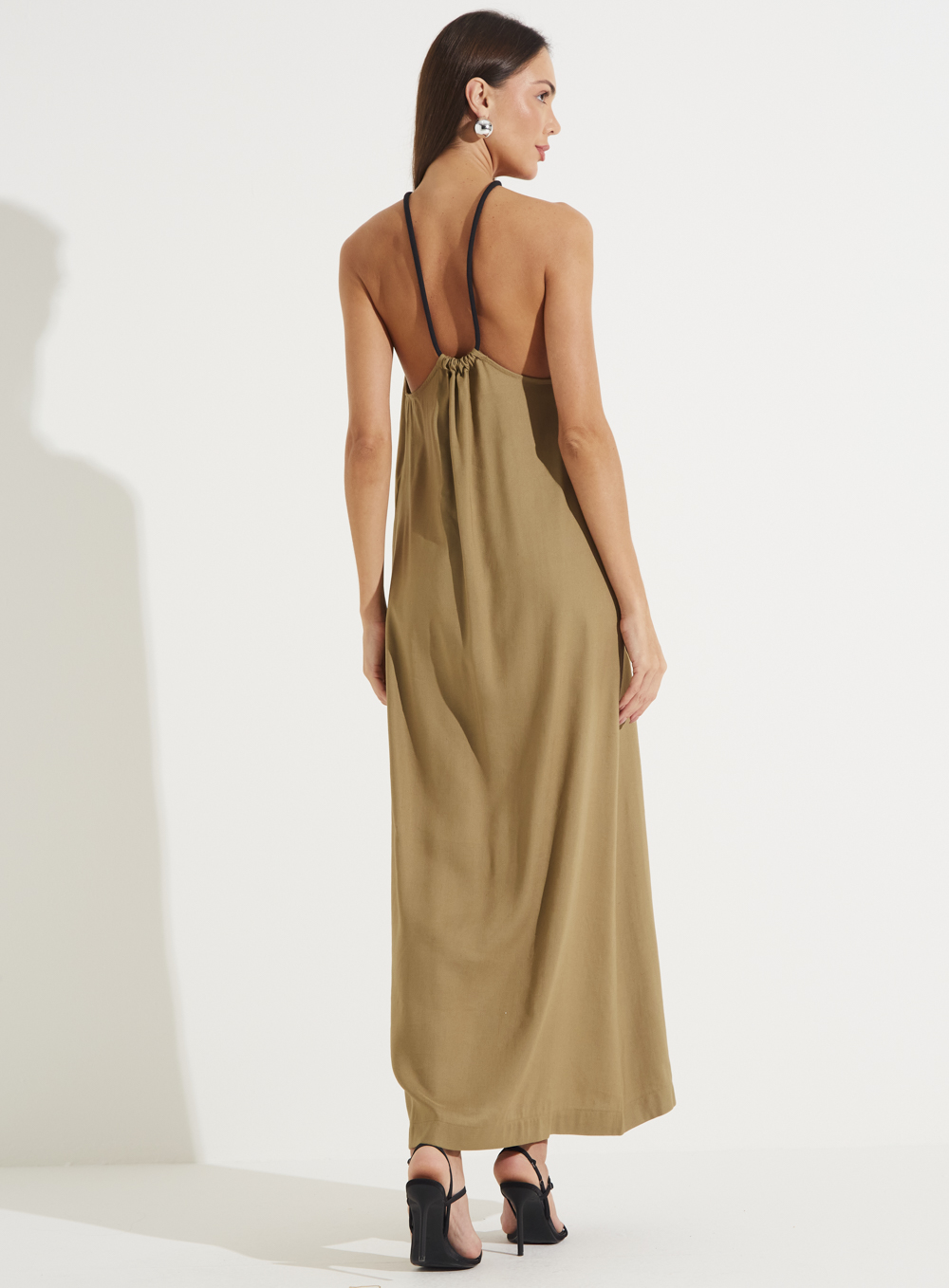 VESTIDO LINHO M BEGE MISK