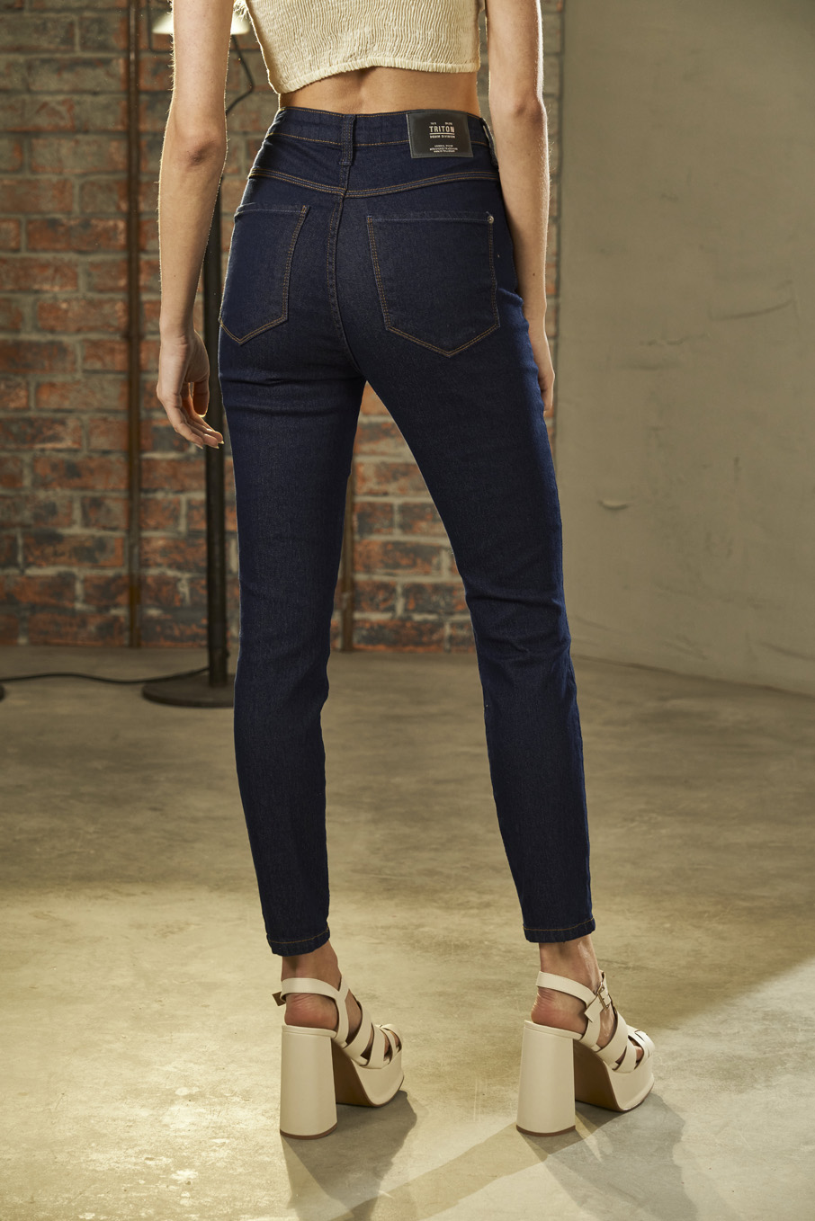 CALÇA JEANS GISELE 38 INDIGO