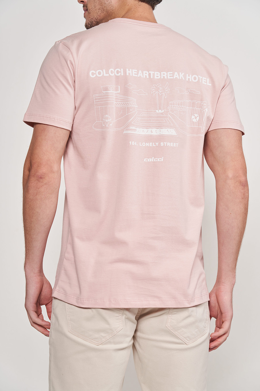 CAMISETA ESTAMPADA M ROSA FLUTTER