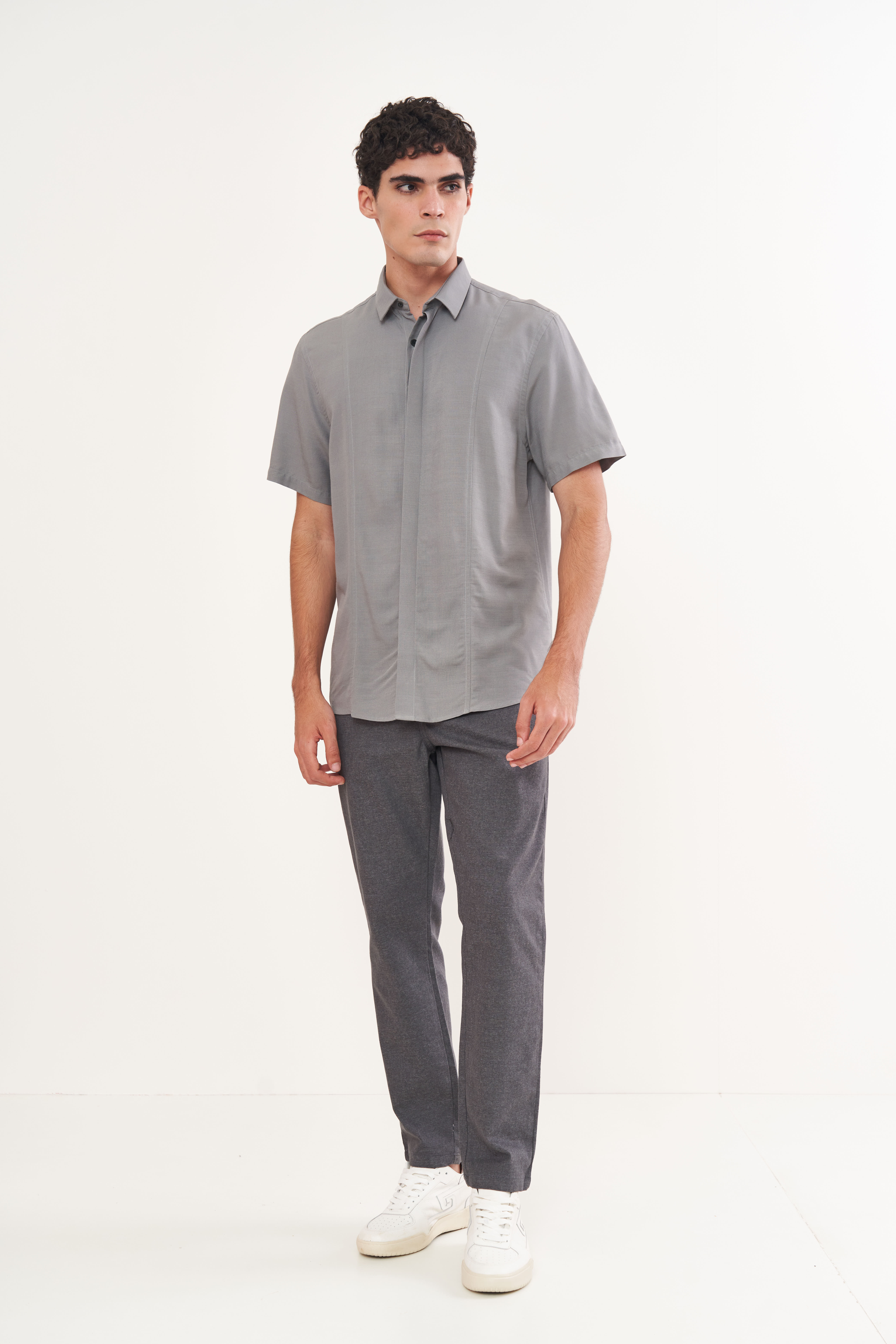 CAMISA RELAX 2 G CINZA STELLE