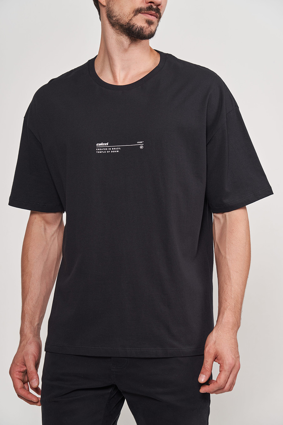 CAMISETA COLCCI M BEGE SAND CASTL