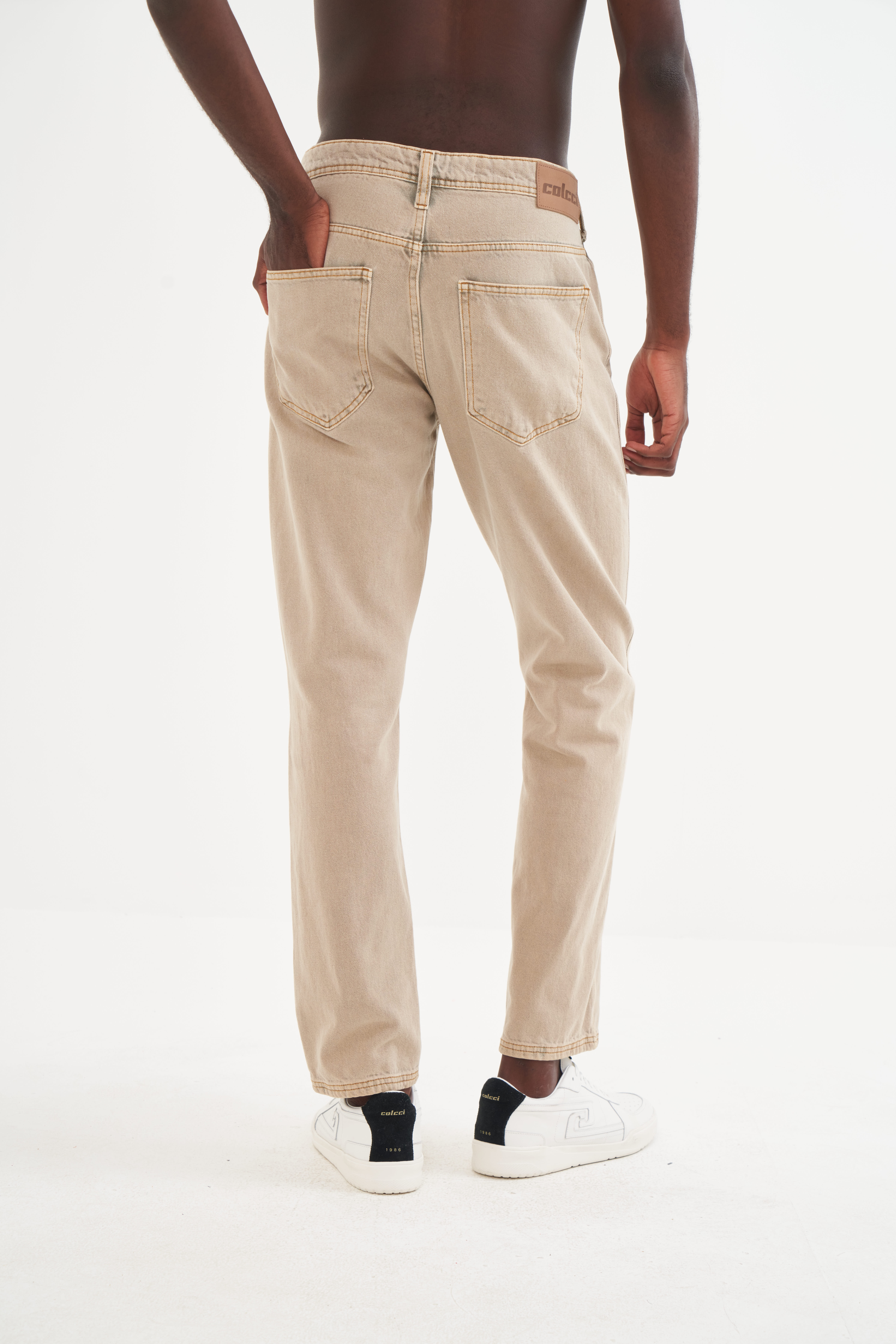 CALÇA JEANS RETA 42 INDIGO