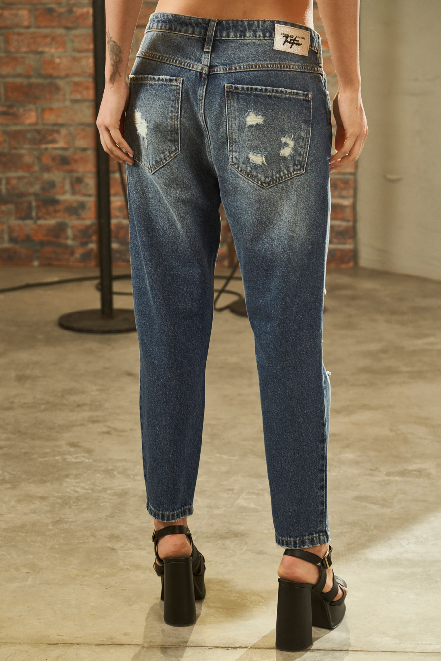 CALÇA JEANS THAILA 40 INDIGO